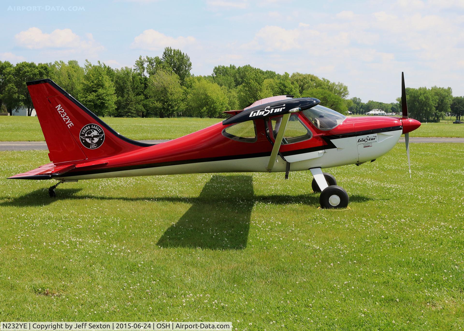 N232YE, 1997 Stoddard-Hamilton GlaStar C/N 5265, At EAA Oshkosh WI