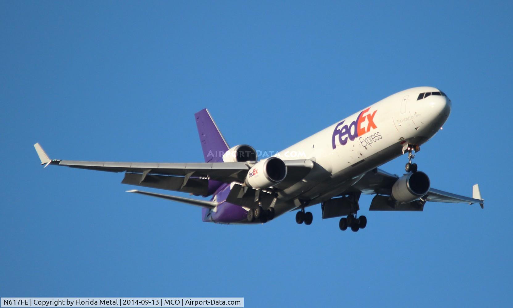 N617FE, 1995 McDonnell Douglas MD-11F C/N 48748, Fed Ex MD-11F