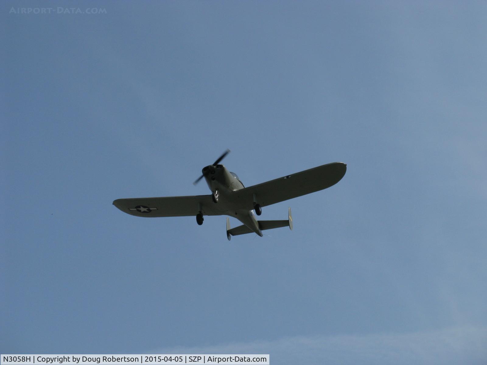 N3058H, 1946 Erco 415C Ercoupe C/N 3683, 1946 ERCO Ercoupe 415-C Continental C85 85 Hp, takeoff climb Rwy 04