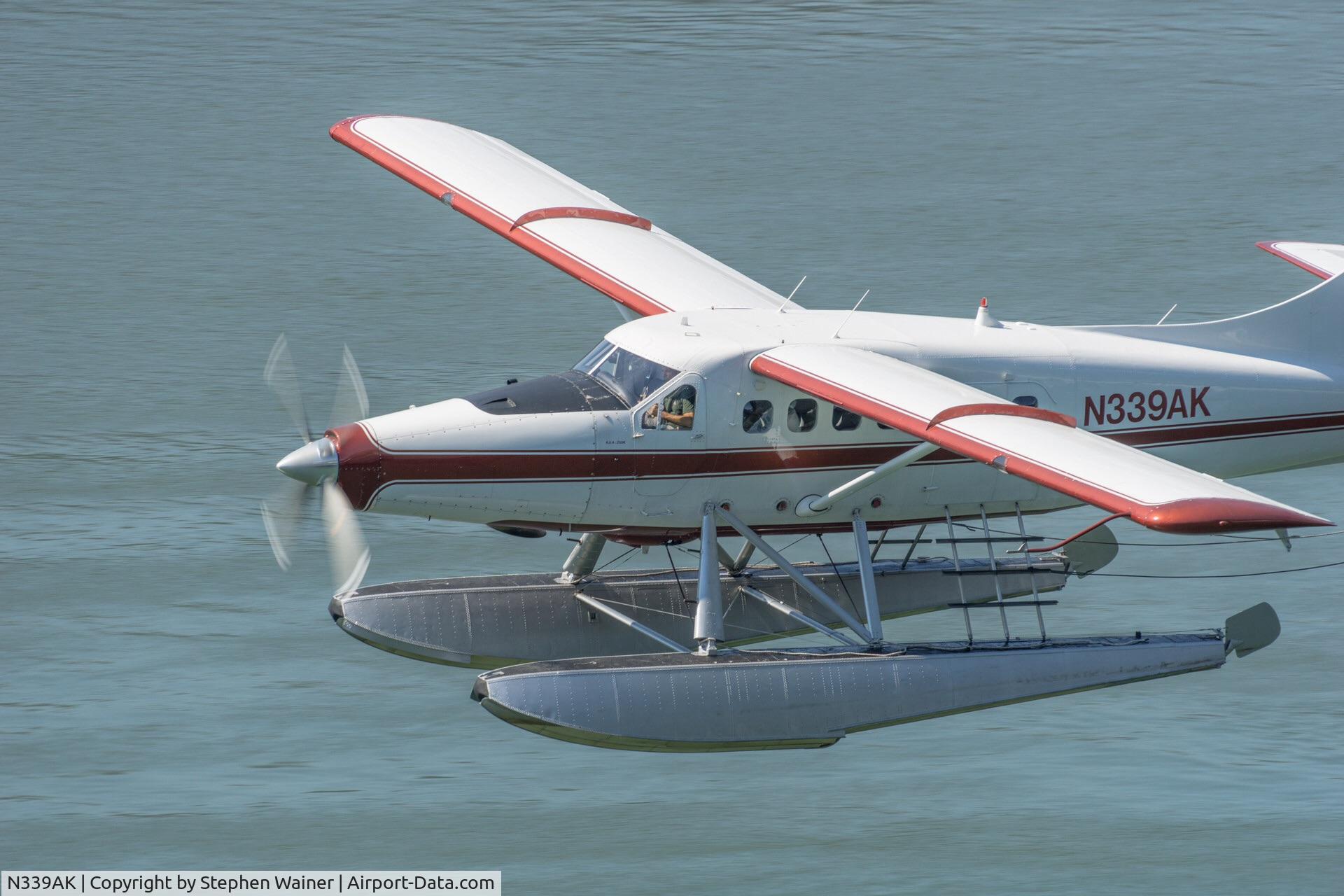 N339AK, 1965 De Havilland Canada DHC-3 Otter C/N 454, Taken from deck of MS Noordam, Ketchikan, Alaska