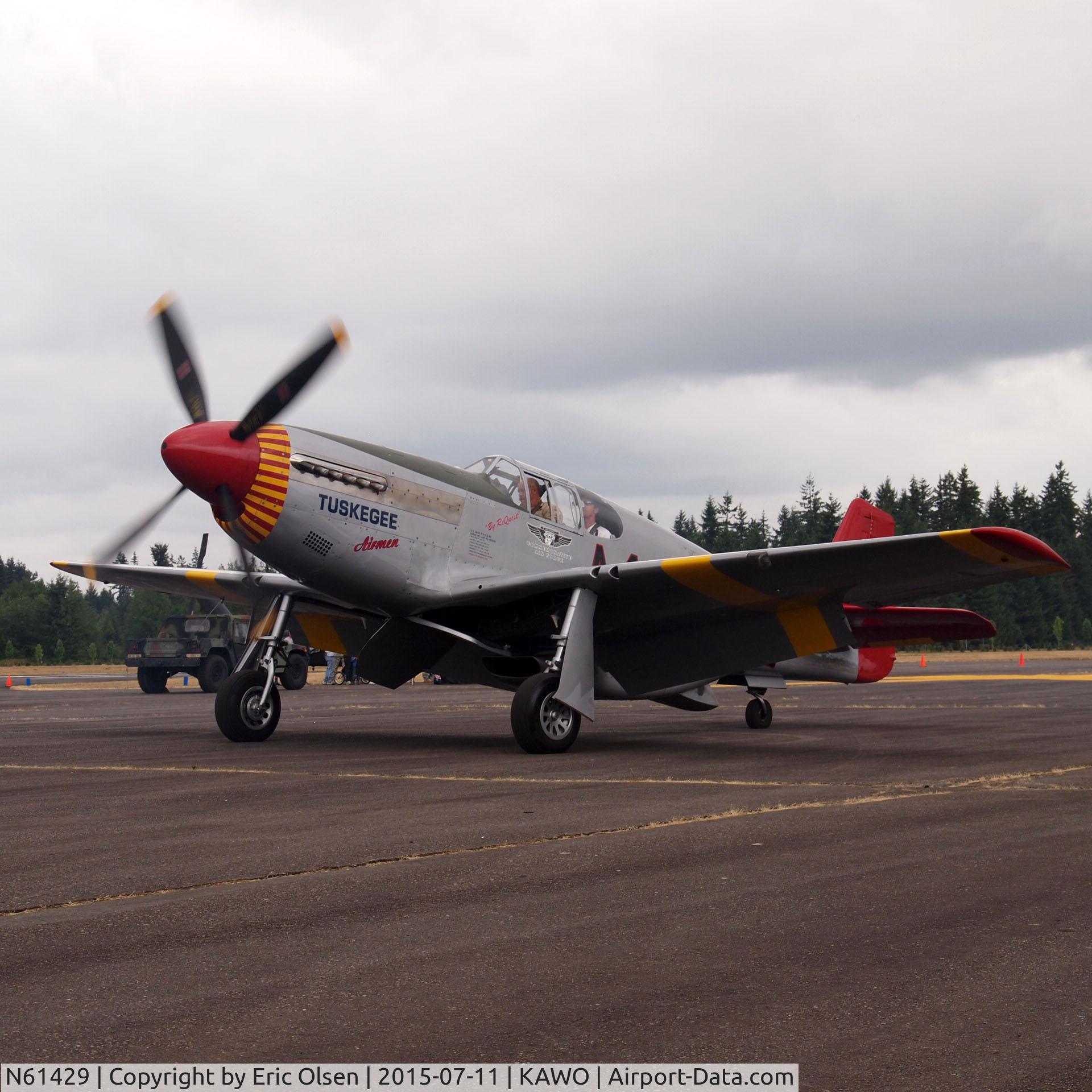 N61429, 1942 North American P-51C Mustang C/N 103-26199, 1941 P-51C 