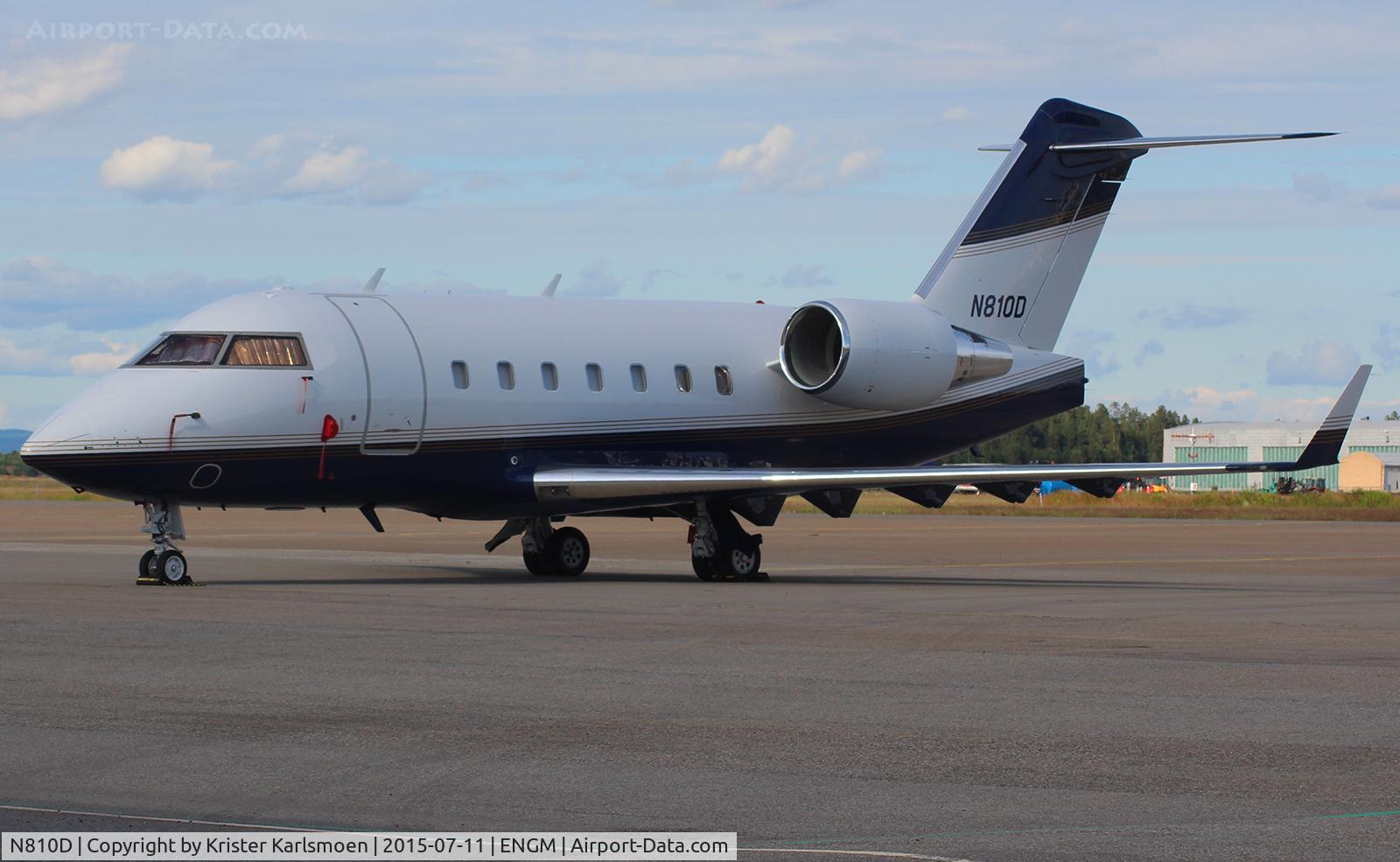 N810D, 1996 Canadair Challenger 604 (CL-600-2B16) C/N 5331, At bizjet apron.