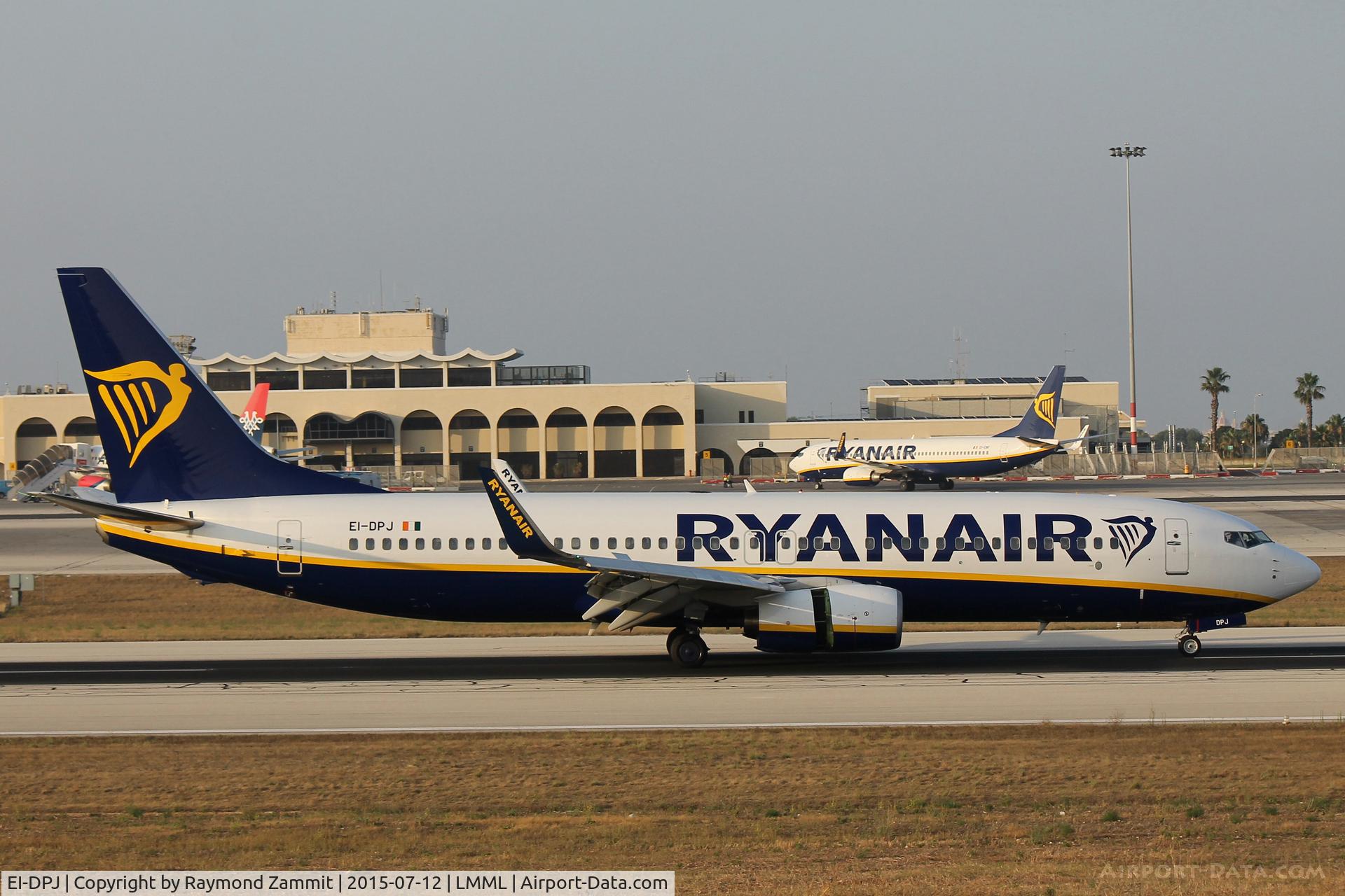 EI-DPJ, 2007 Boeing 737-8AS C/N 33609, B737-800 EI-DPJ Ryanair