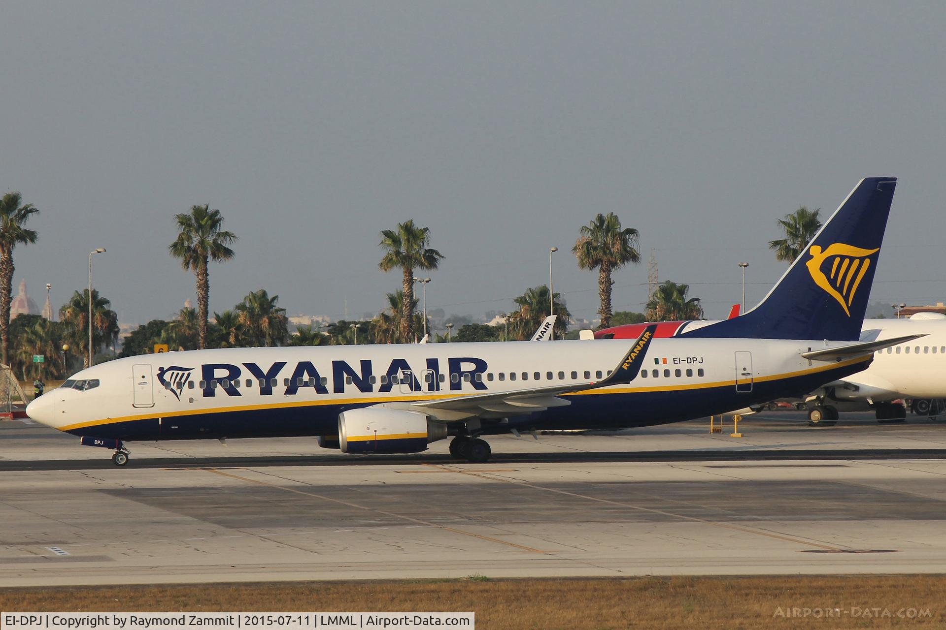 EI-DPJ, 2007 Boeing 737-8AS C/N 33609, B737-800 EI-DPJ Ryanair