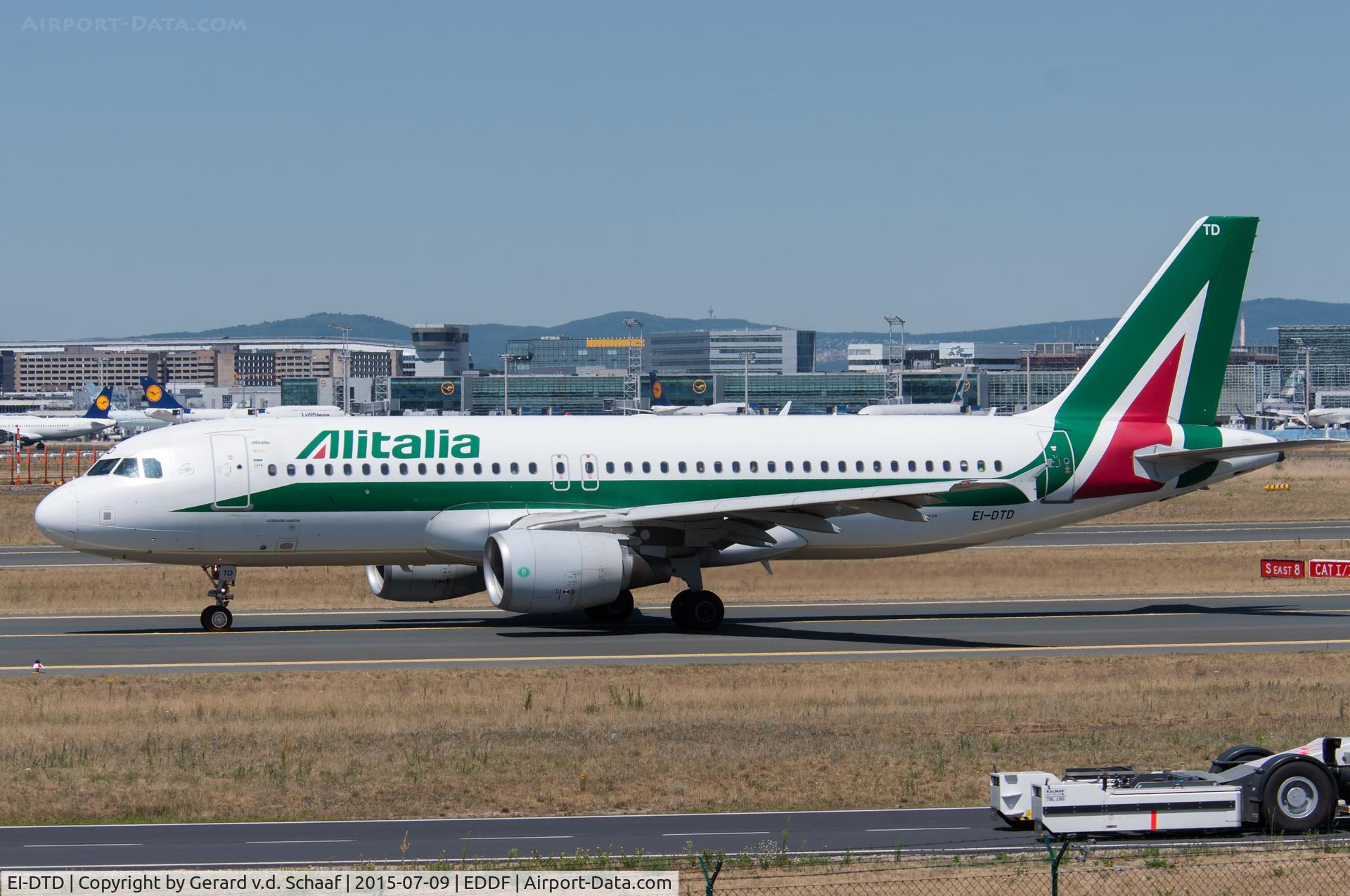EI-DTD, 2009 Airbus A320-216 C/N 3846, Frankfurt, July 2015