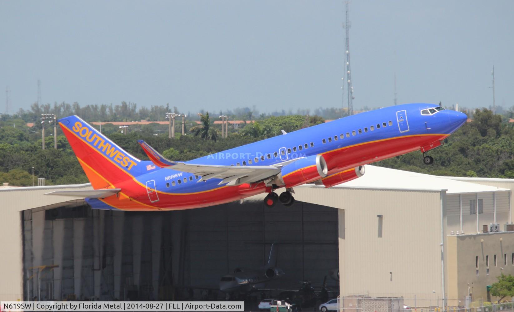 N619SW, 1995 Boeing 737-3H4 C/N 28035, Southwest