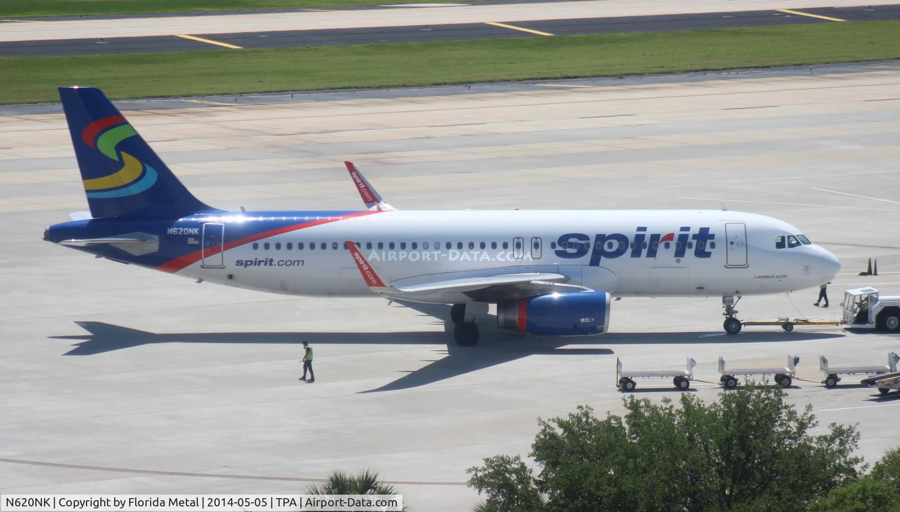 N620NK, 2013 Airbus A320-232 C/N 5624, Spirit