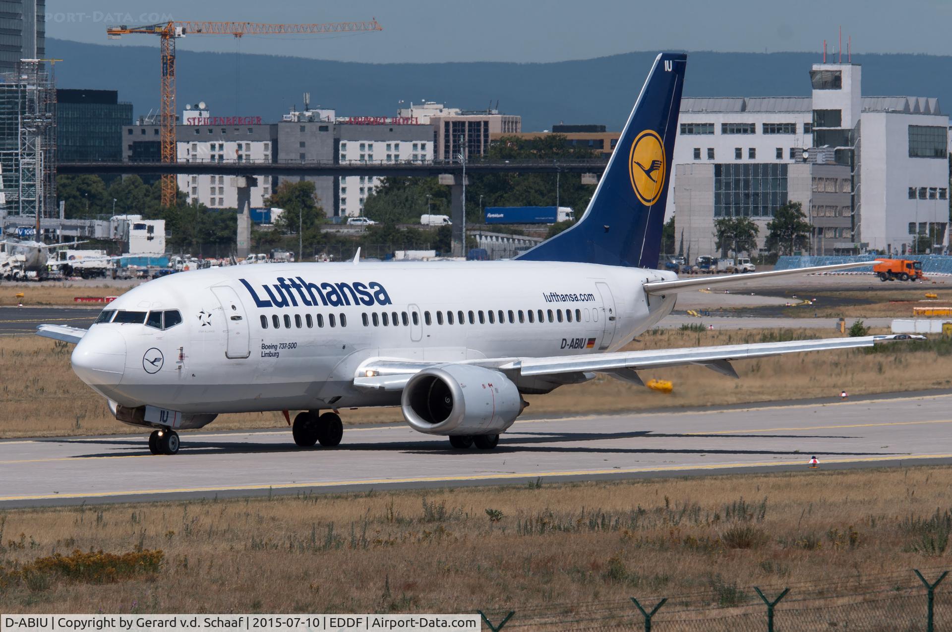 D-ABIU, 1991 Boeing 737-530 C/N 24944, Frankfurt, July 2015