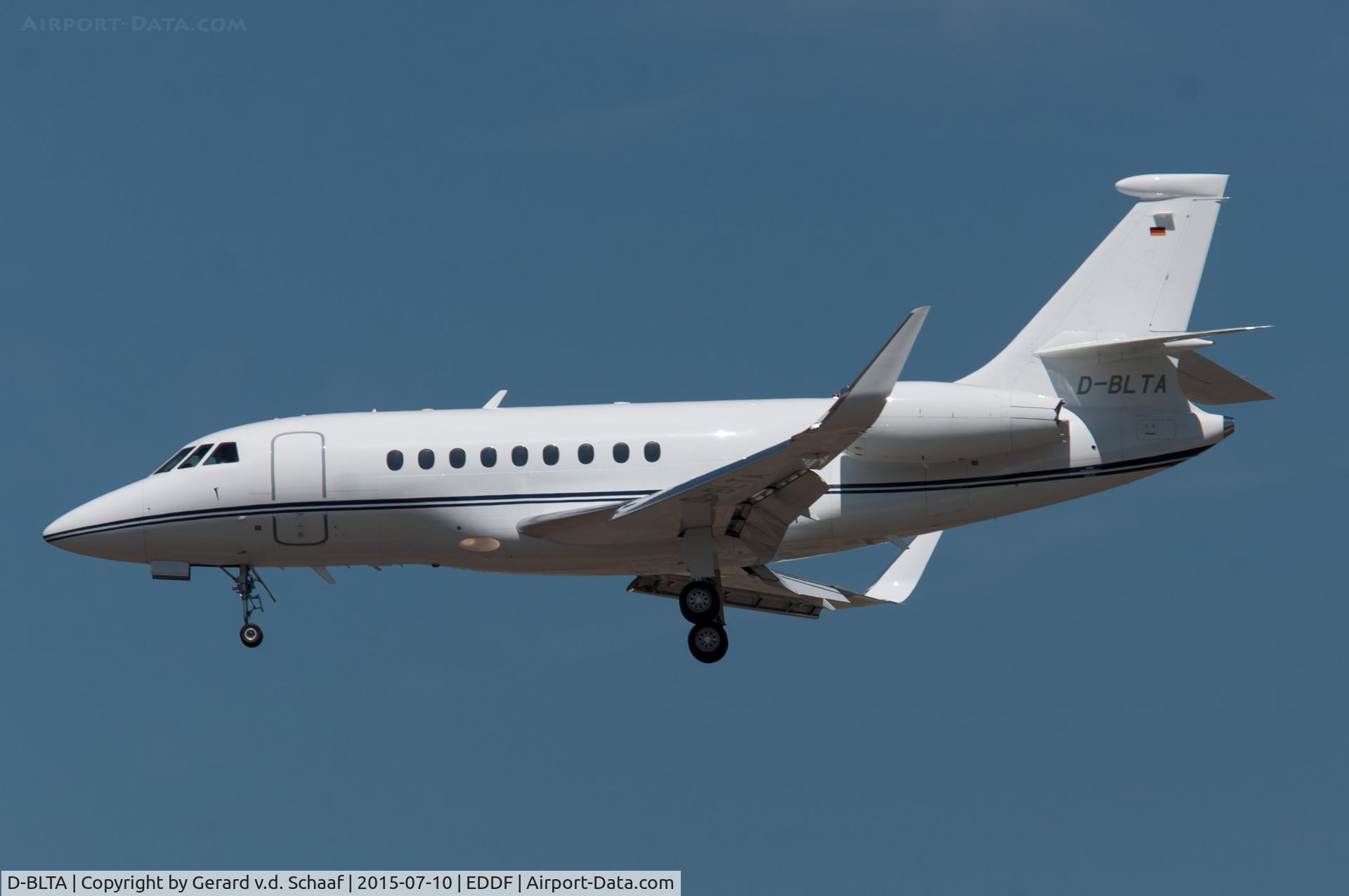 D-BLTA, 2011 Dassault 2000LX C/N 234, Frankfurt, July 2015