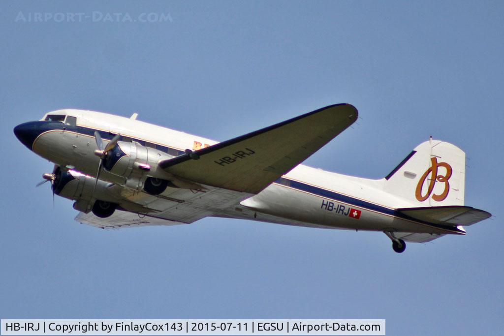 HB-IRJ, 1940 Douglas DC-3A-S4C4G C/N 2204, At the Flying Legends air show - IWM Duxford