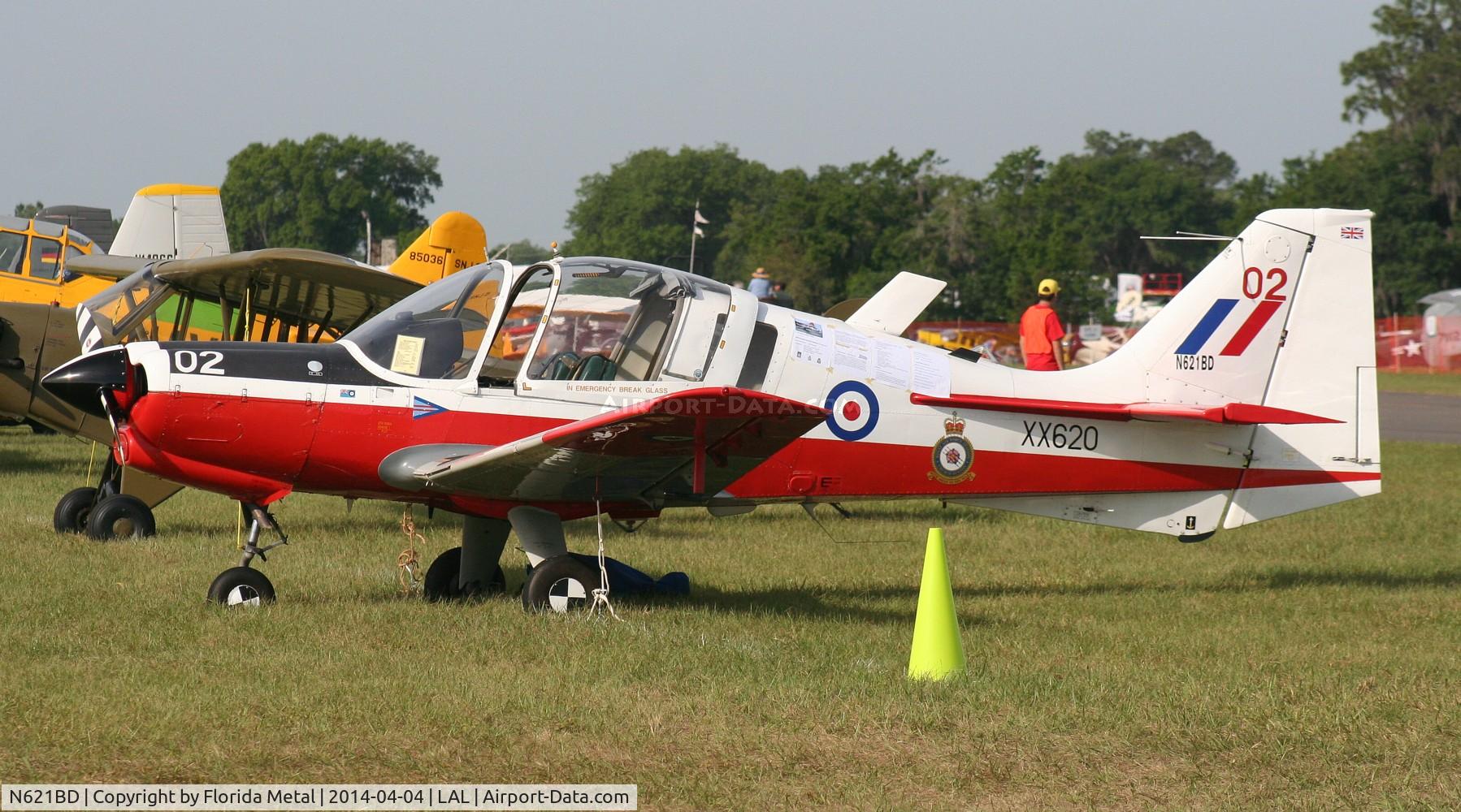 N621BD, 1974 Scottish Aviation Bulldog T.1 C/N BH120/285, Bulldog