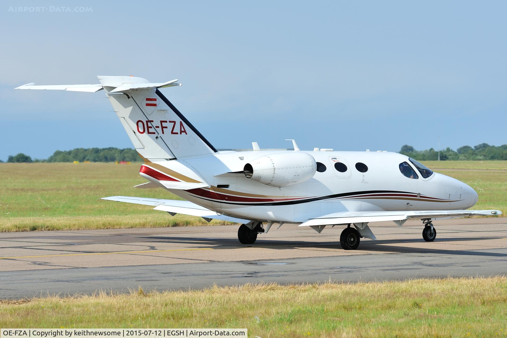 OE-FZA, 2008 Cessna 510 Citation Mustang Citation Mustang C/N 510-0144, Nice Visitor.