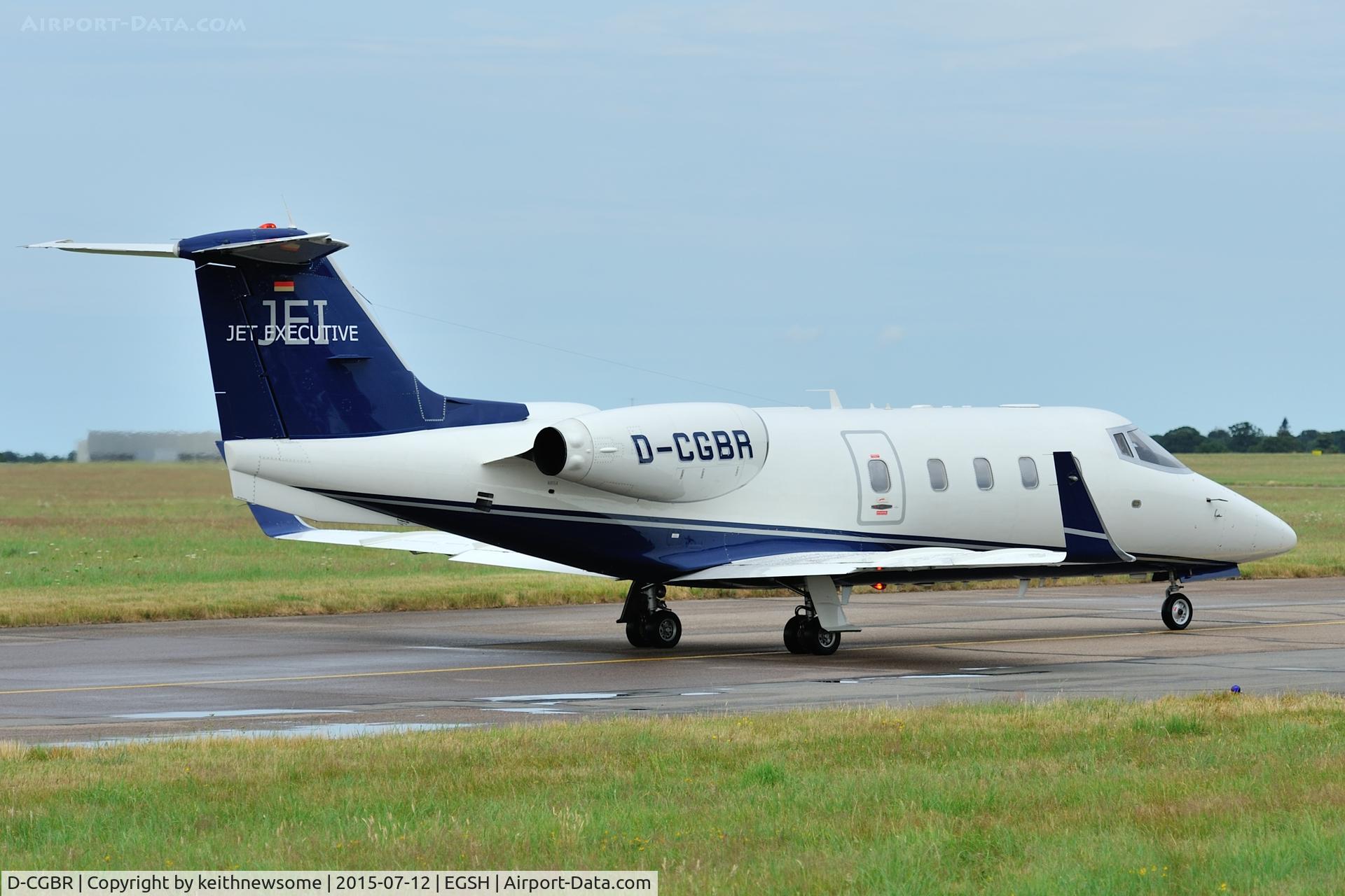 D-CGBR, 1985 Learjet 55 C/N 55-122, Nice Visitor.
