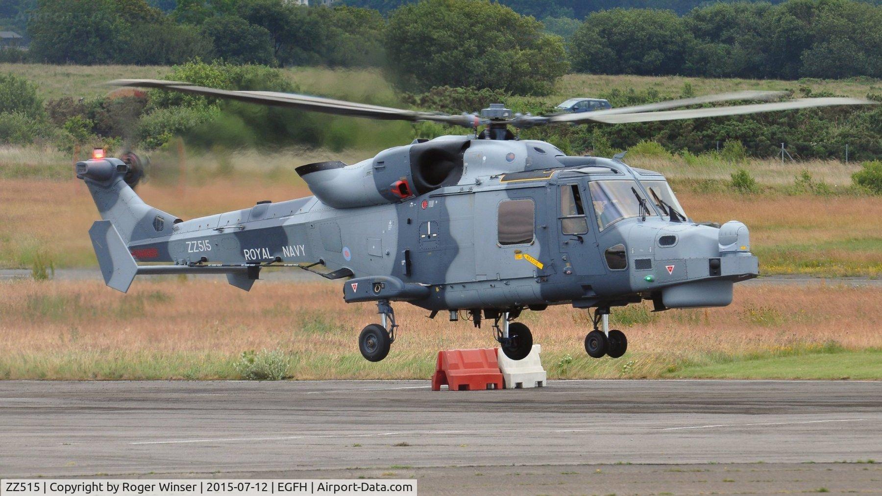 ZZ515, 2014 AgustaWestland AW-159 Wildcat HMA.2 C/N 520, Wildcat of the Royal Navy Helicopter Display Team 