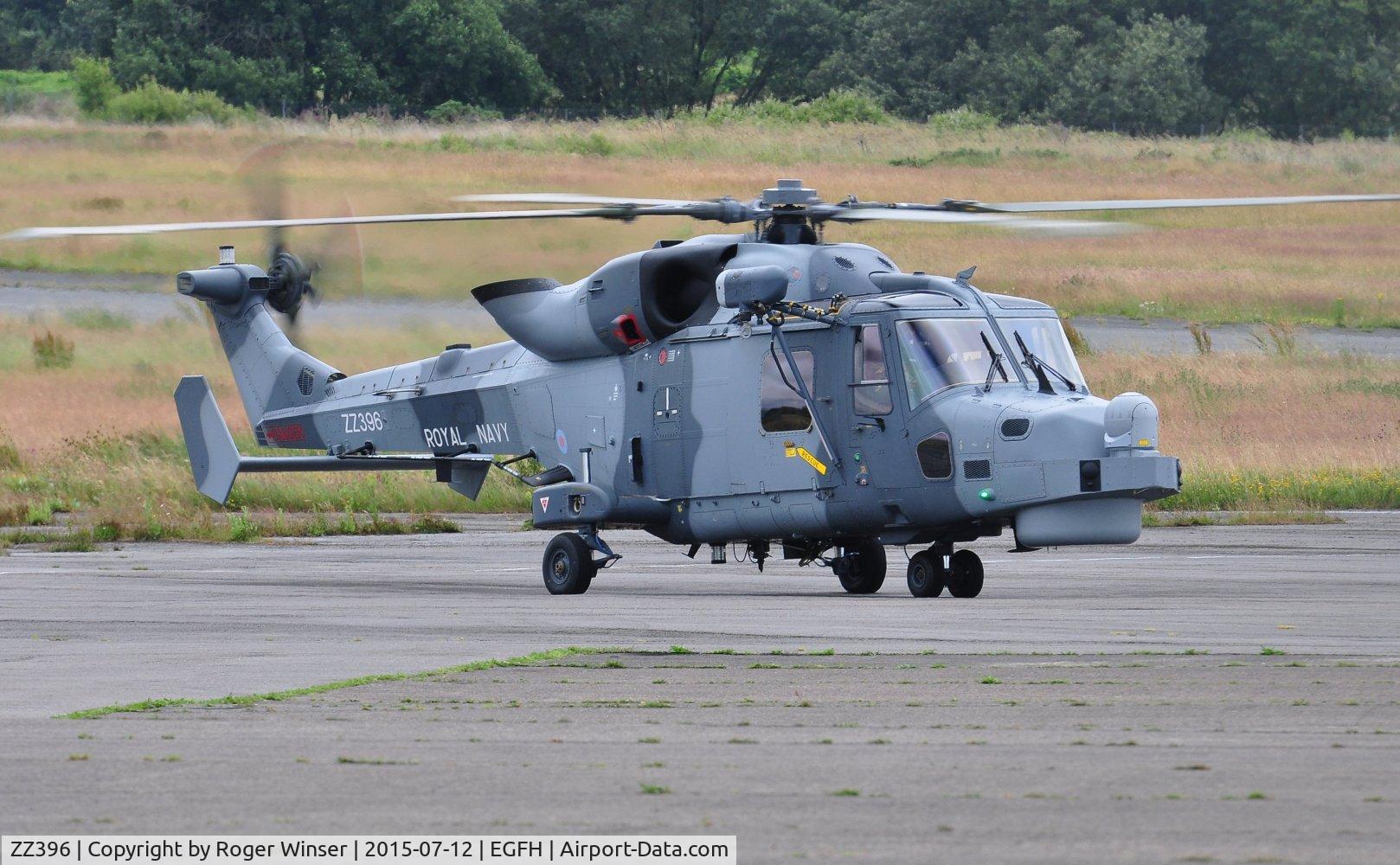 ZZ396, 2012 AgustaWestland AW-159 Wildcat HMA.2 C/N 481, Wildcat of the Royal Navy Helicopter Display Team 
