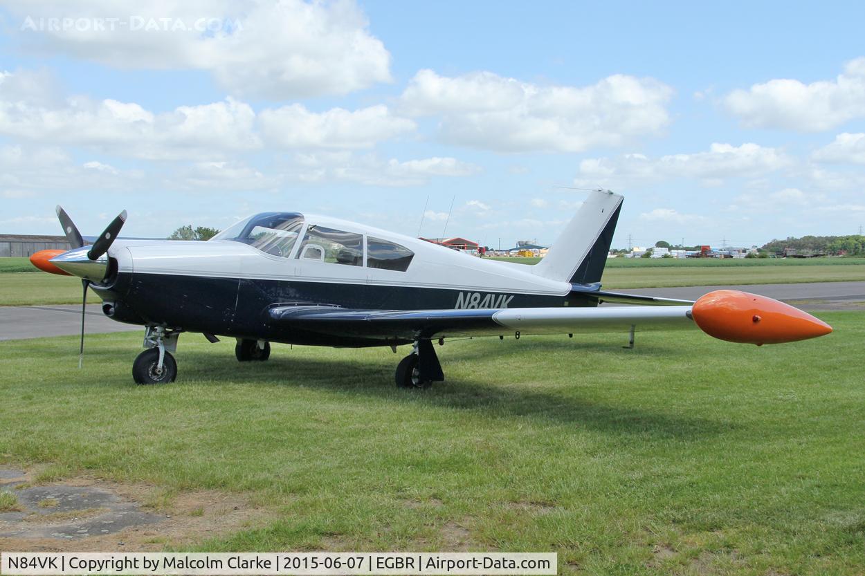 N84VK, Piper PA-24-250 Comanche C/N 24-1492, Piper PA-24-250 Comanche at The Real Aeroplane Club's Radial Engine Aircraft Fly-In, Breighton Airfield, June 7th 2015.