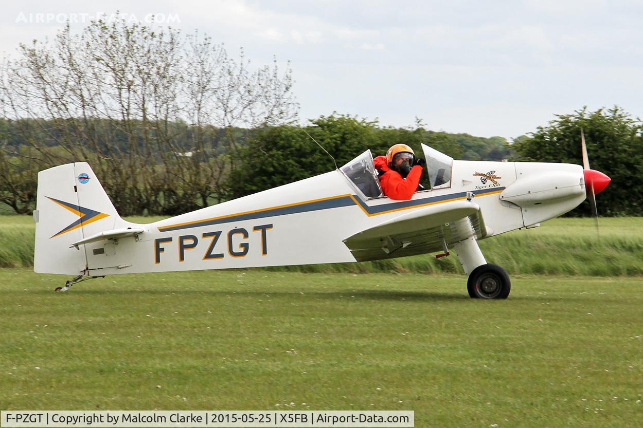 F-PZGT, Giraudet DG.01 Loriot C/N 01, Giraudet DG.01 Loriot at Fishburn Airfield, may 25th 2015.