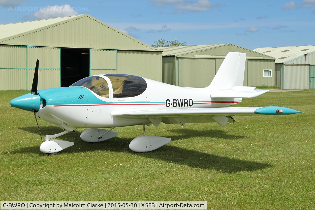 G-BWRO, 1997 Europa Tri-Gear C/N PFA 247-12849, Europa at Fishburn Airfield, May 30th 2015.