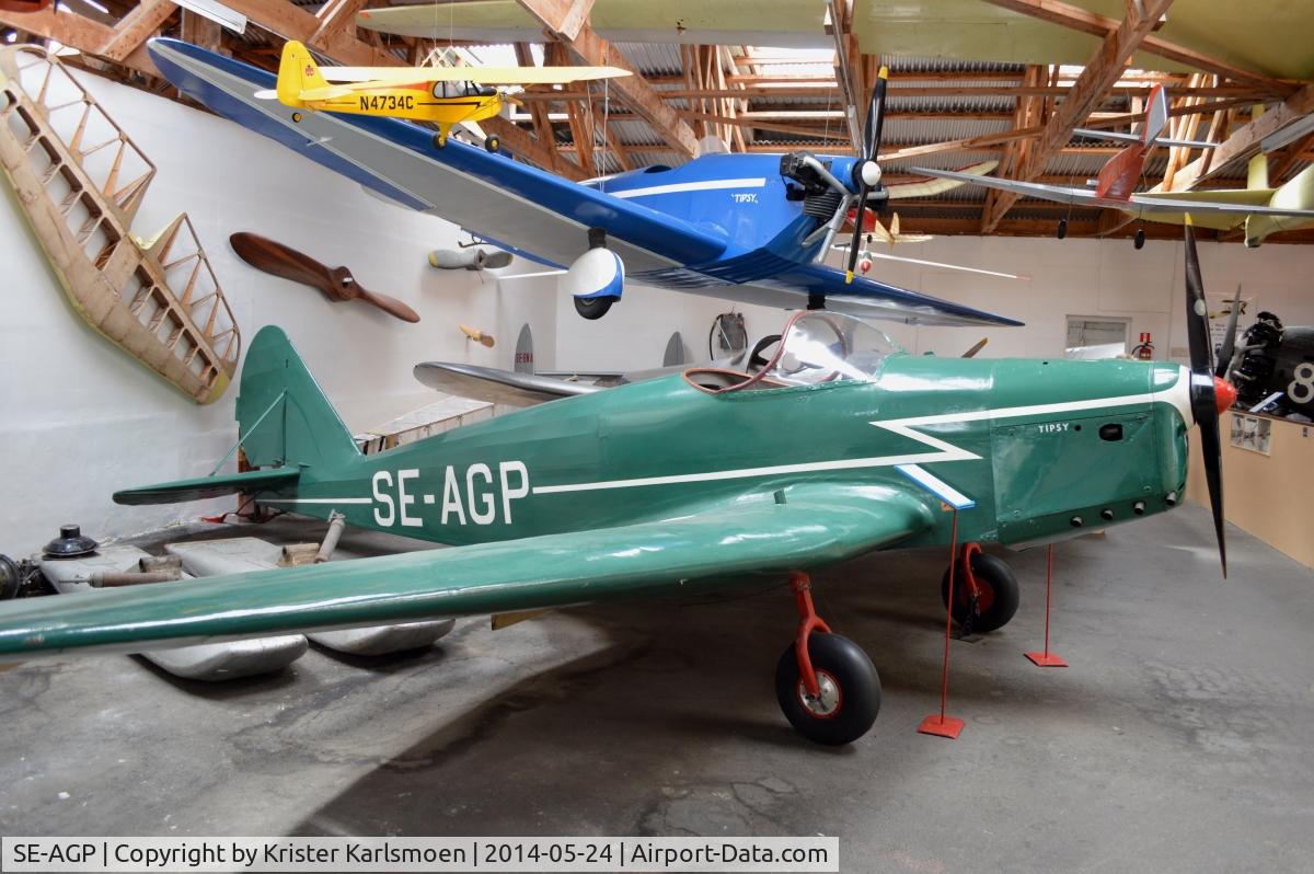SE-AGP, Avions Fairey Tipsy B C/N 504, At Ugglarp museum.