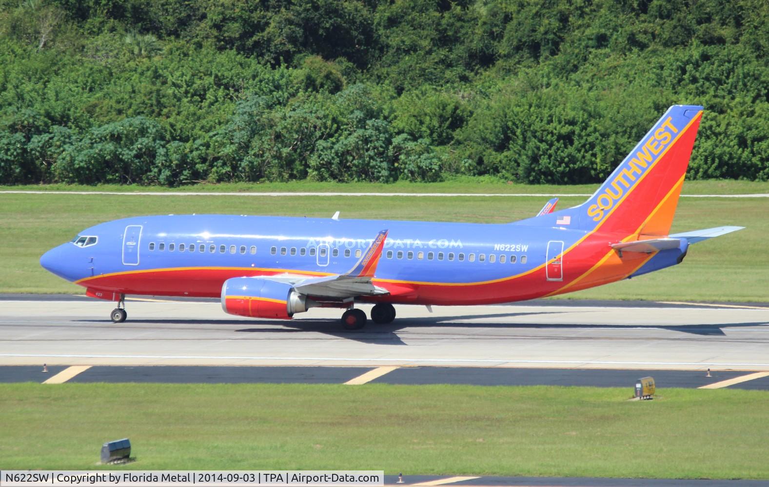 N622SW, 1996 Boeing 737-3H4 C/N 27932, Southwest