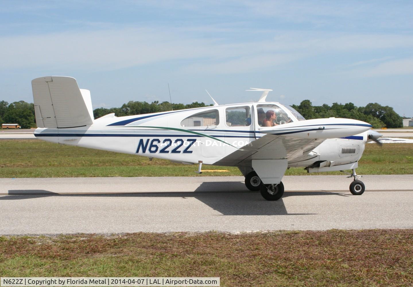 N622Z, 1951 Beech C35 Bonanza C/N D-2975, Beech Bonanza