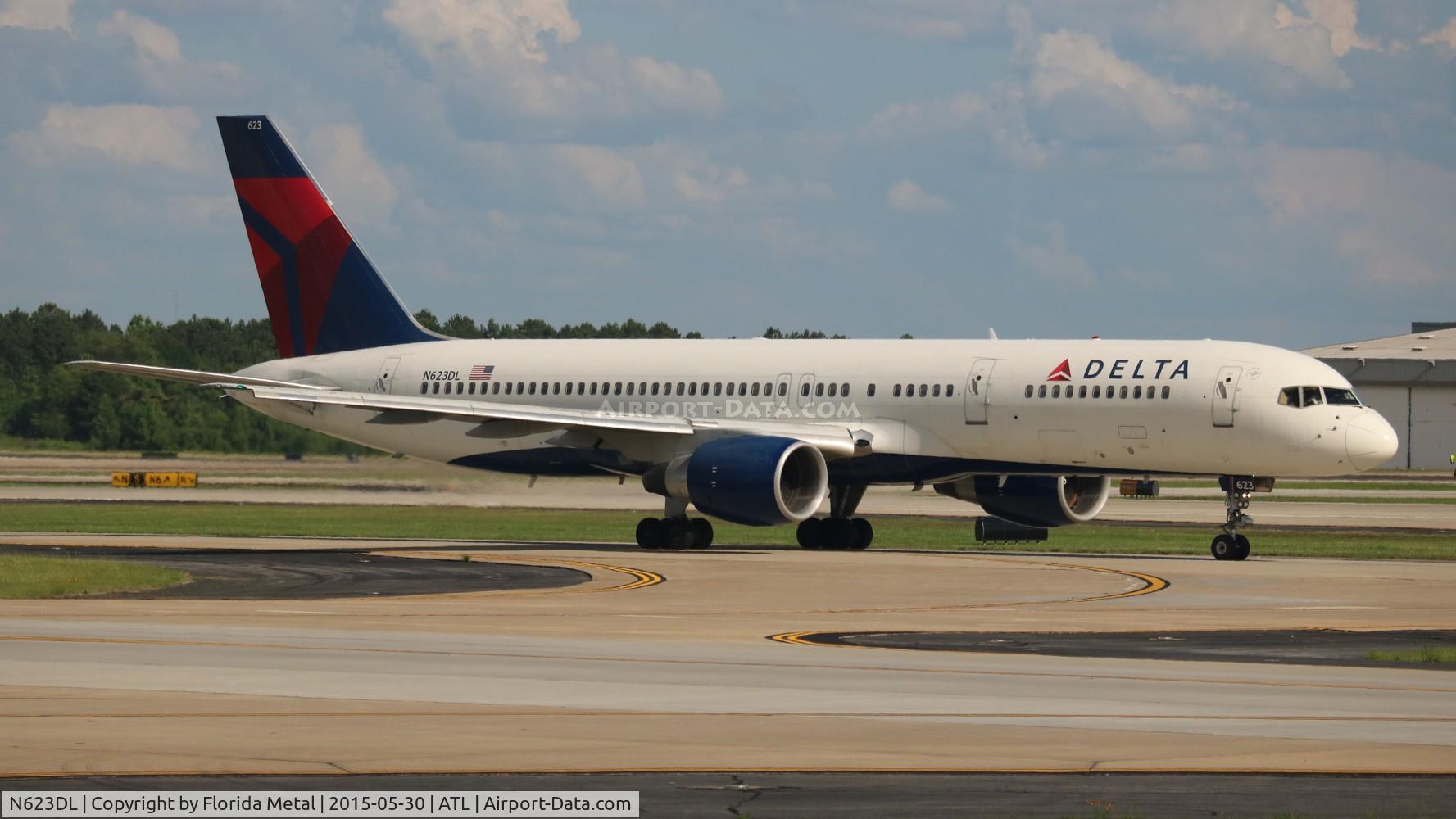 N623DL, 1987 Boeing 757-232 C/N 22913, Delta