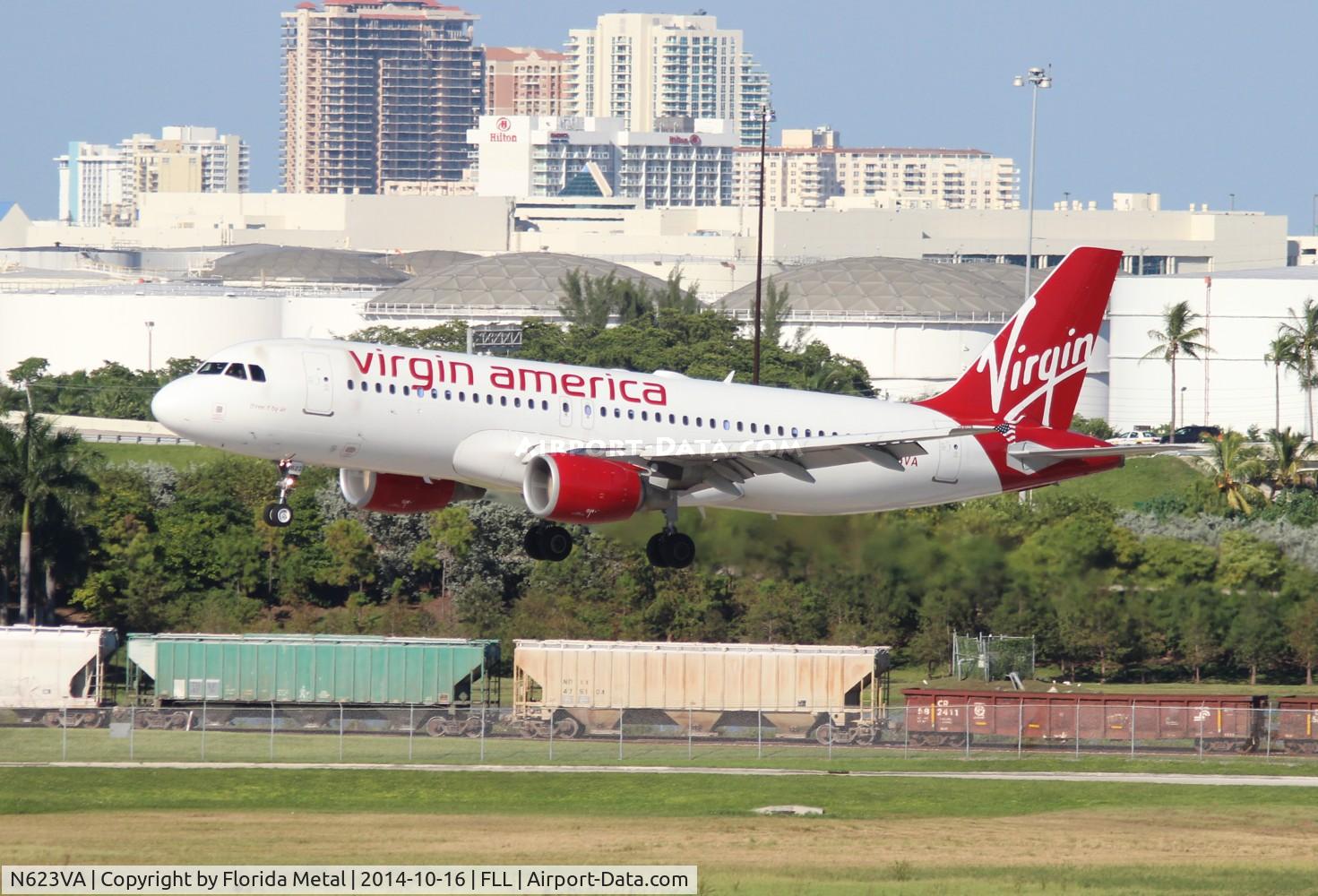 N623VA, 2006 Airbus A320-214 C/N 2740, Virgin America