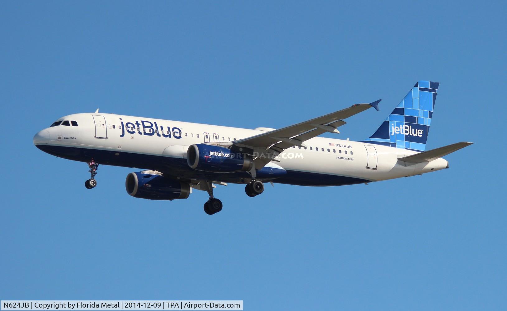 N624JB, 2005 Airbus A320-232 C/N 2520, Jet Blue