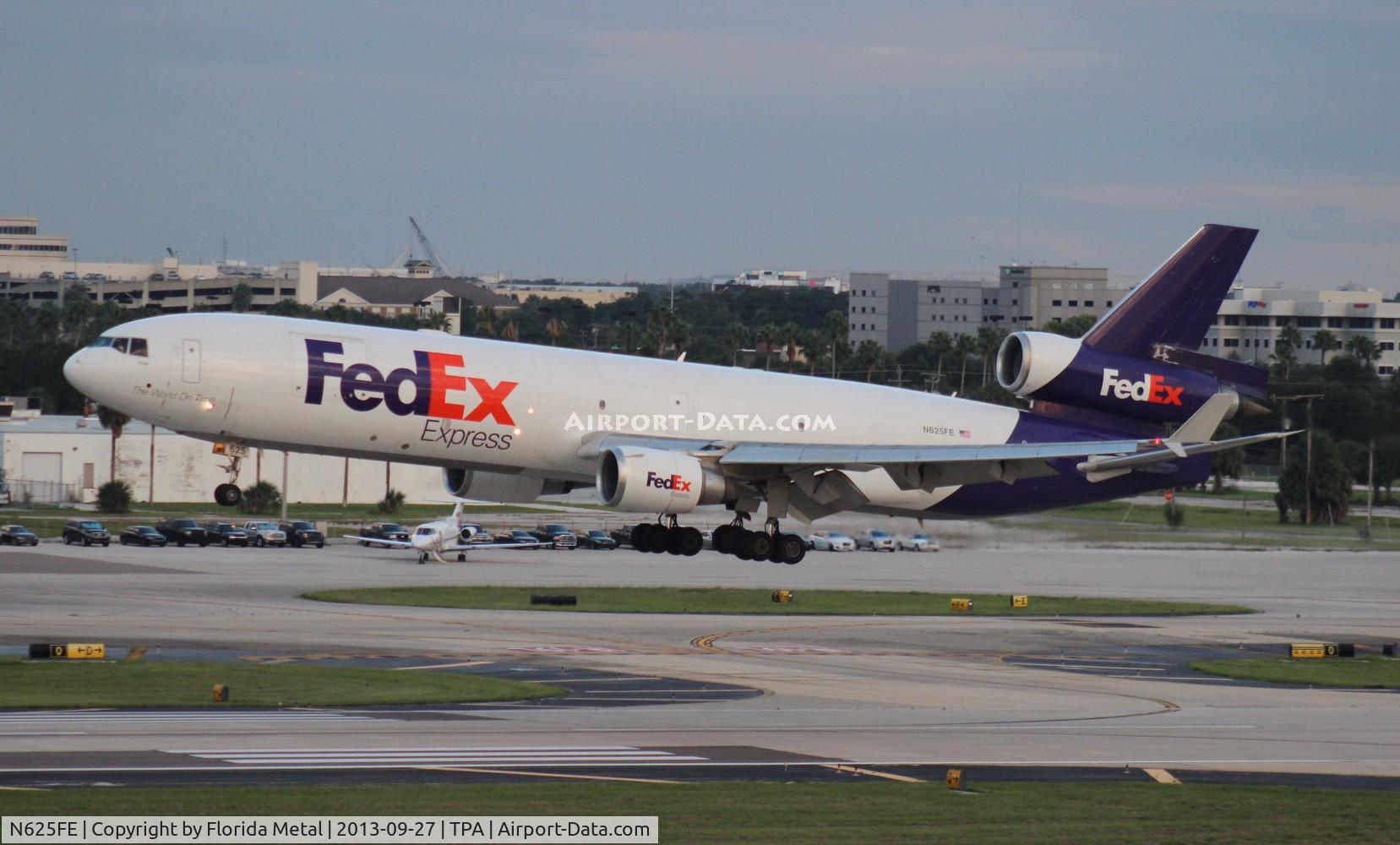 N625FE, 1996 McDonnell Douglas MD-11F C/N 48753, Fed Ex