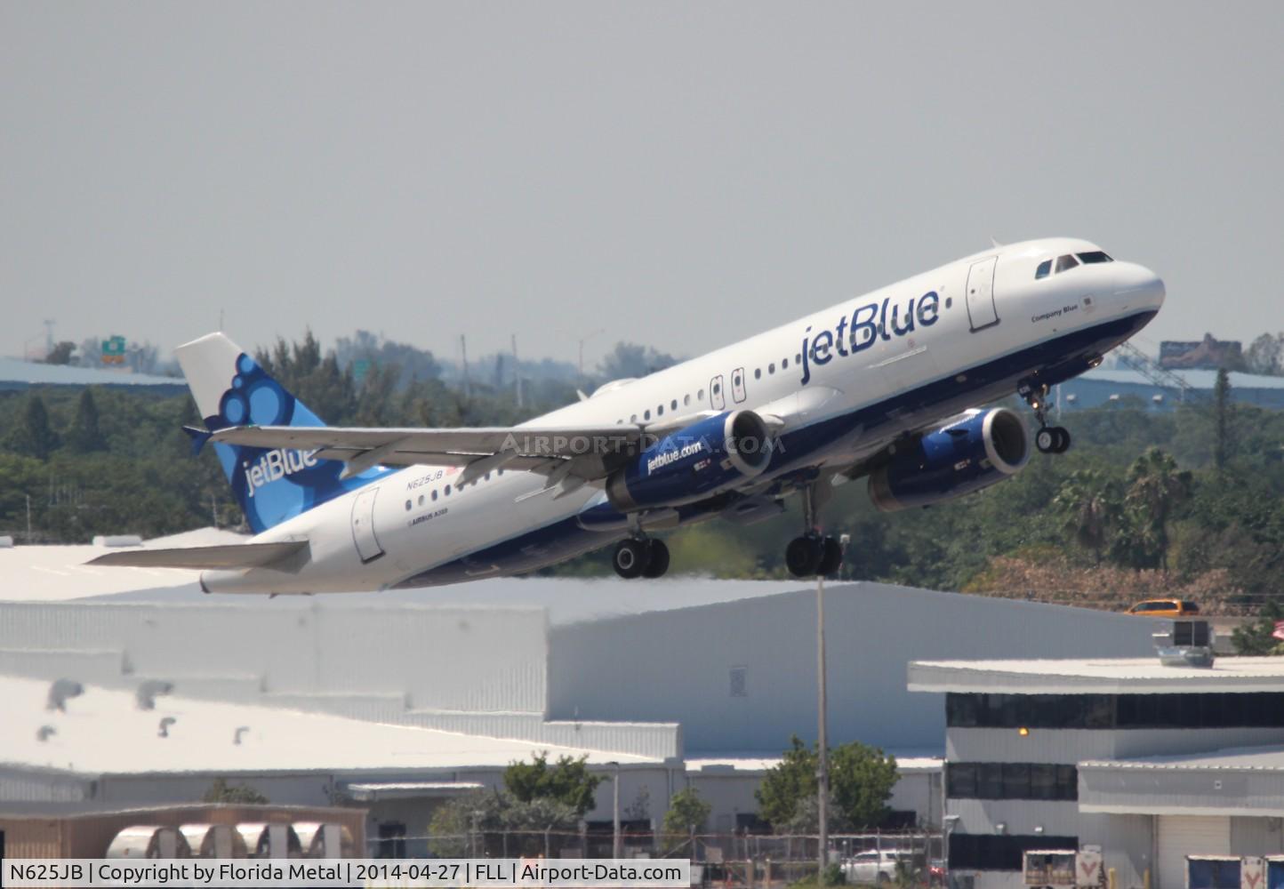 N625JB, 2005 Airbus A320-232 C/N 2535, Jet Blue