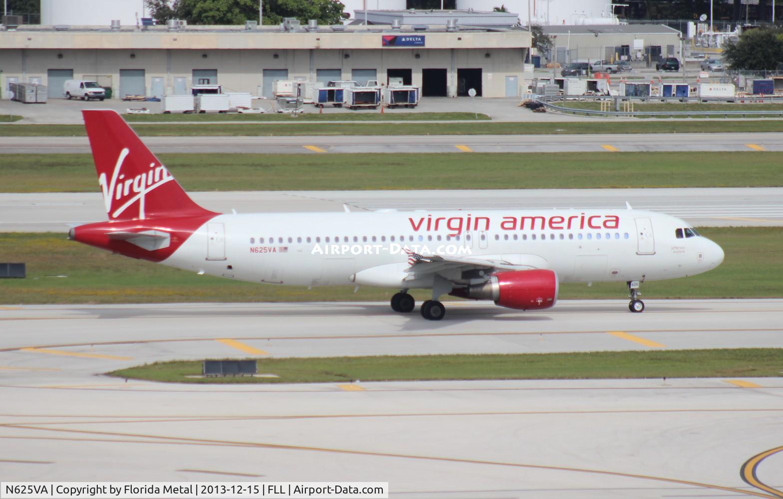 N625VA, 2006 Airbus A320-214 C/N 2800, Virgin America