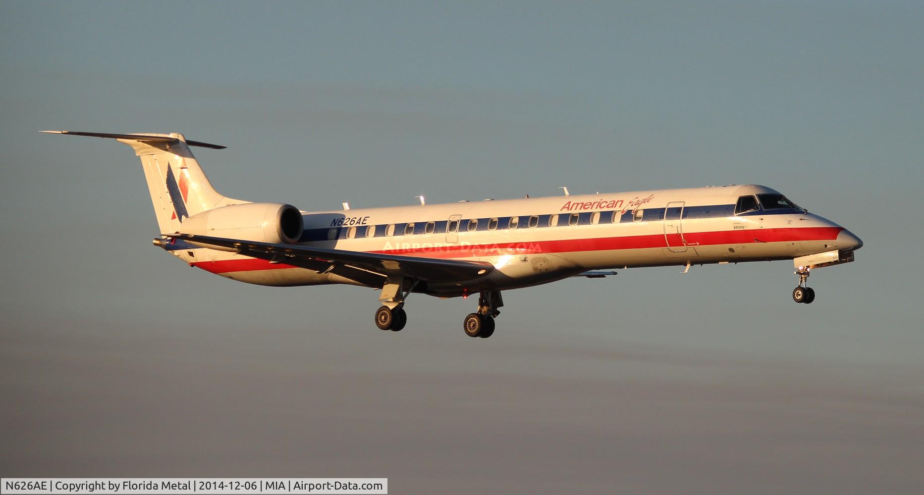 N626AE, 1999 Embraer ERJ-145LR (EMB-145LR) C/N 145117, Eagle