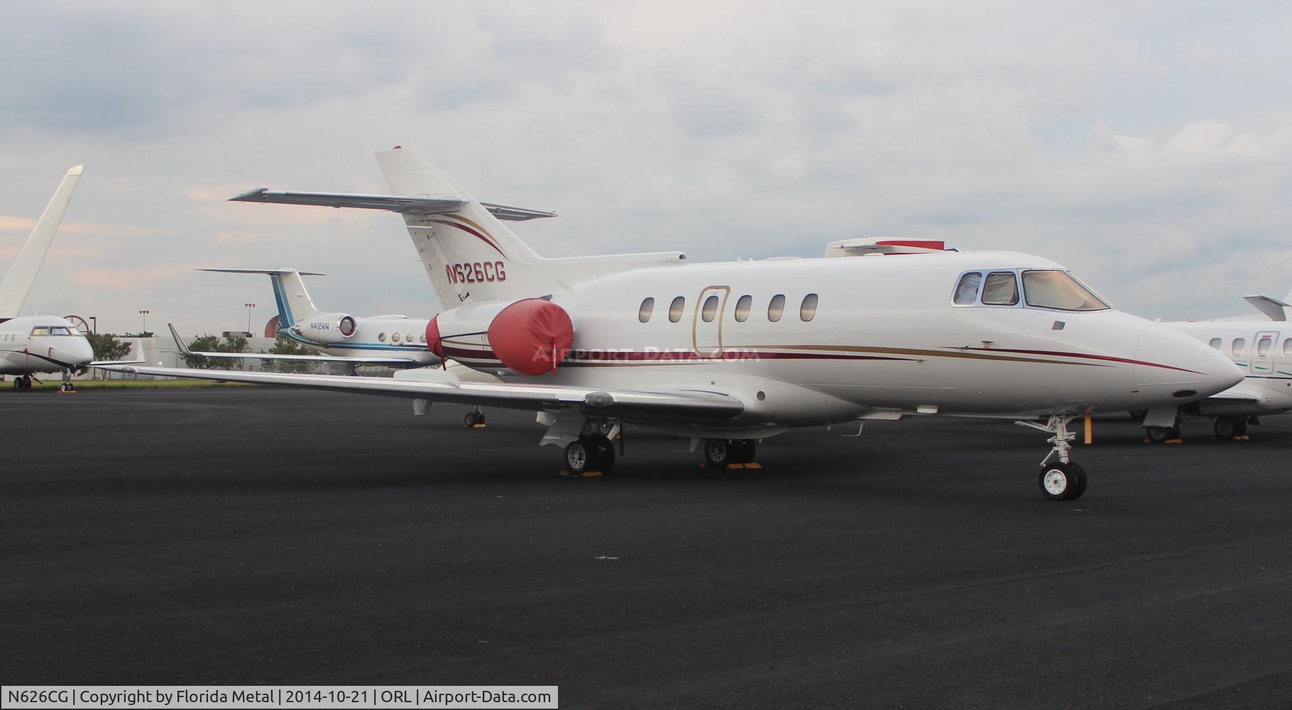 N626CG, British Aerospace BAe.125 Series 800A C/N 258041, Hawker 800A