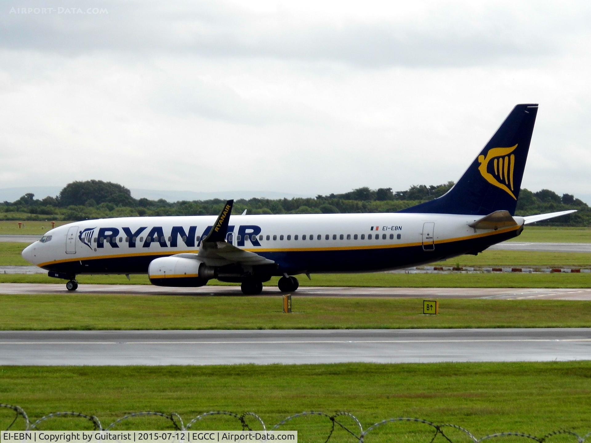 EI-EBN, 2009 Boeing 737-8AS C/N 35003, At Manchester