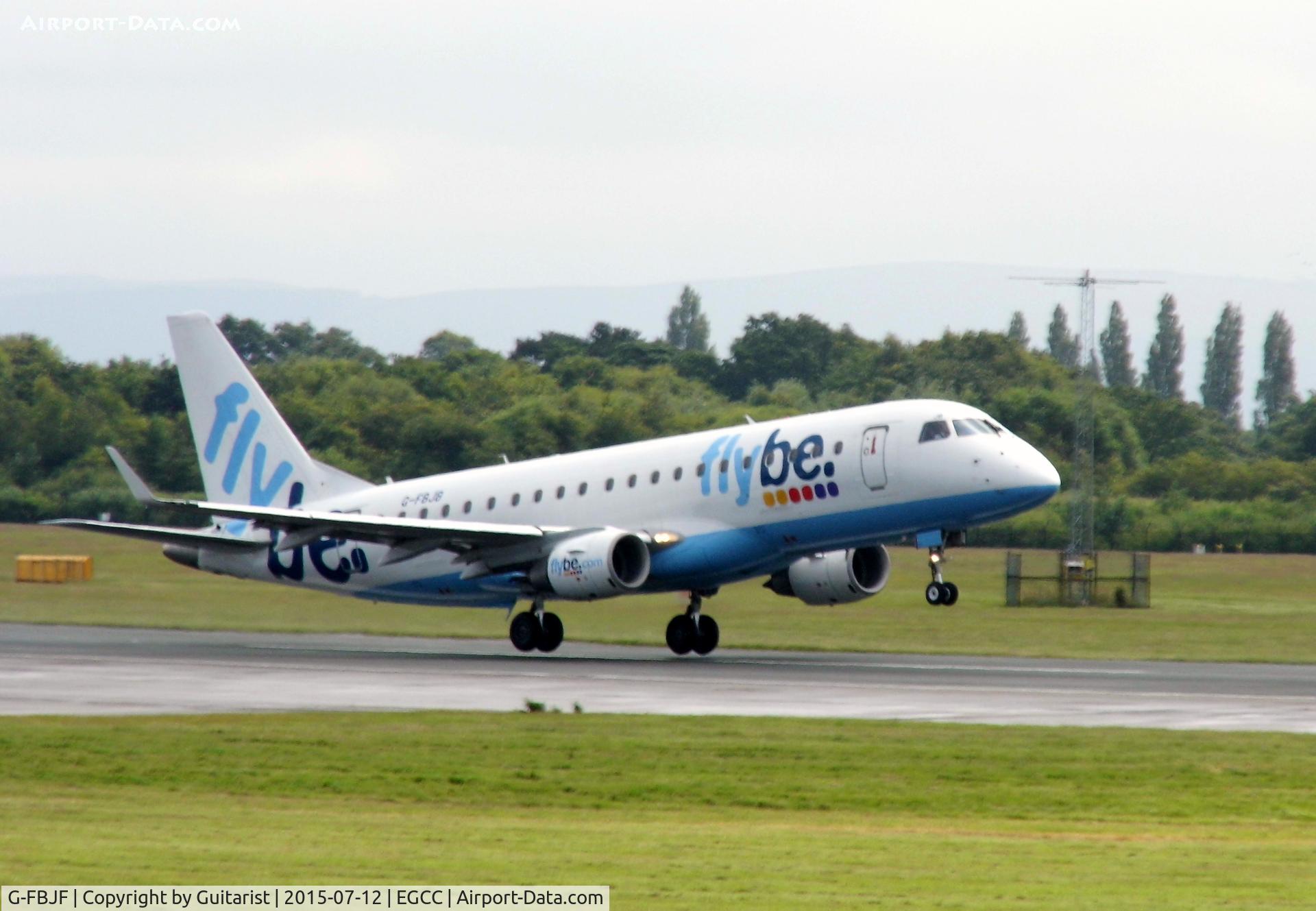 G-FBJF, 2012 Embraer 175STD (ERJ-170-200) C/N 17000341, At Manchester