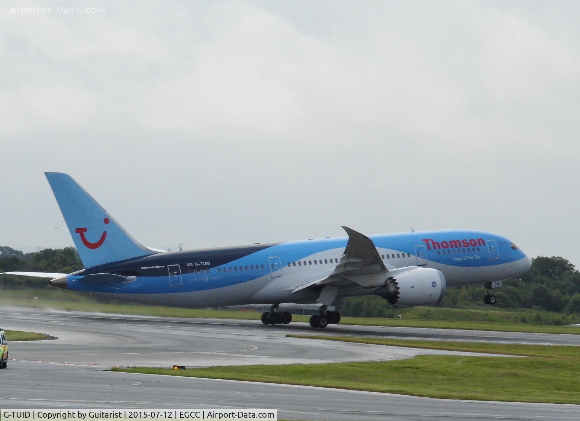 G-TUID, 2013 Boeing 787-8 Dreamliner C/N 36424, At Manchester