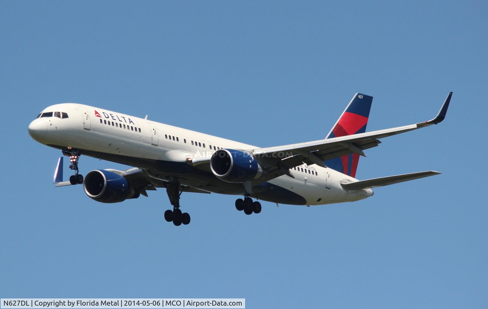 N627DL, 1987 Boeing 757-232 C/N 22917, Delta