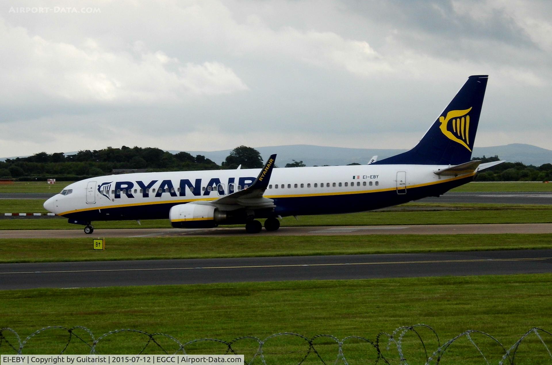 EI-EBY, 2009 Boeing 737-8AS C/N 35006, At Manchester