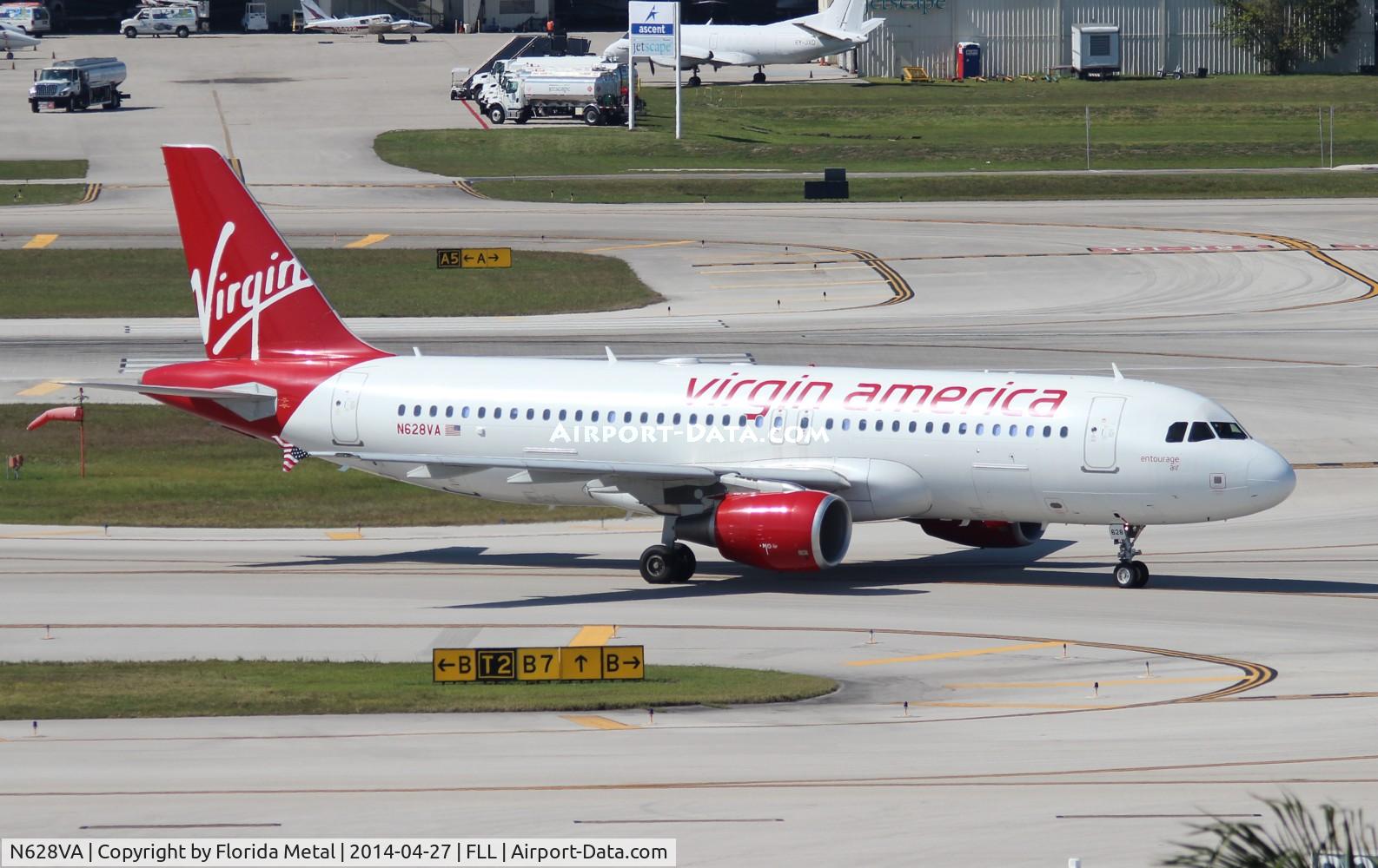 N628VA, 2007 Airbus A320-214 C/N 2993, Virgin America