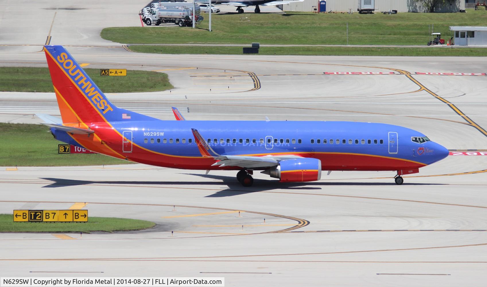 N629SW, 1996 Boeing 737-3H4 C/N 27704, Southwest