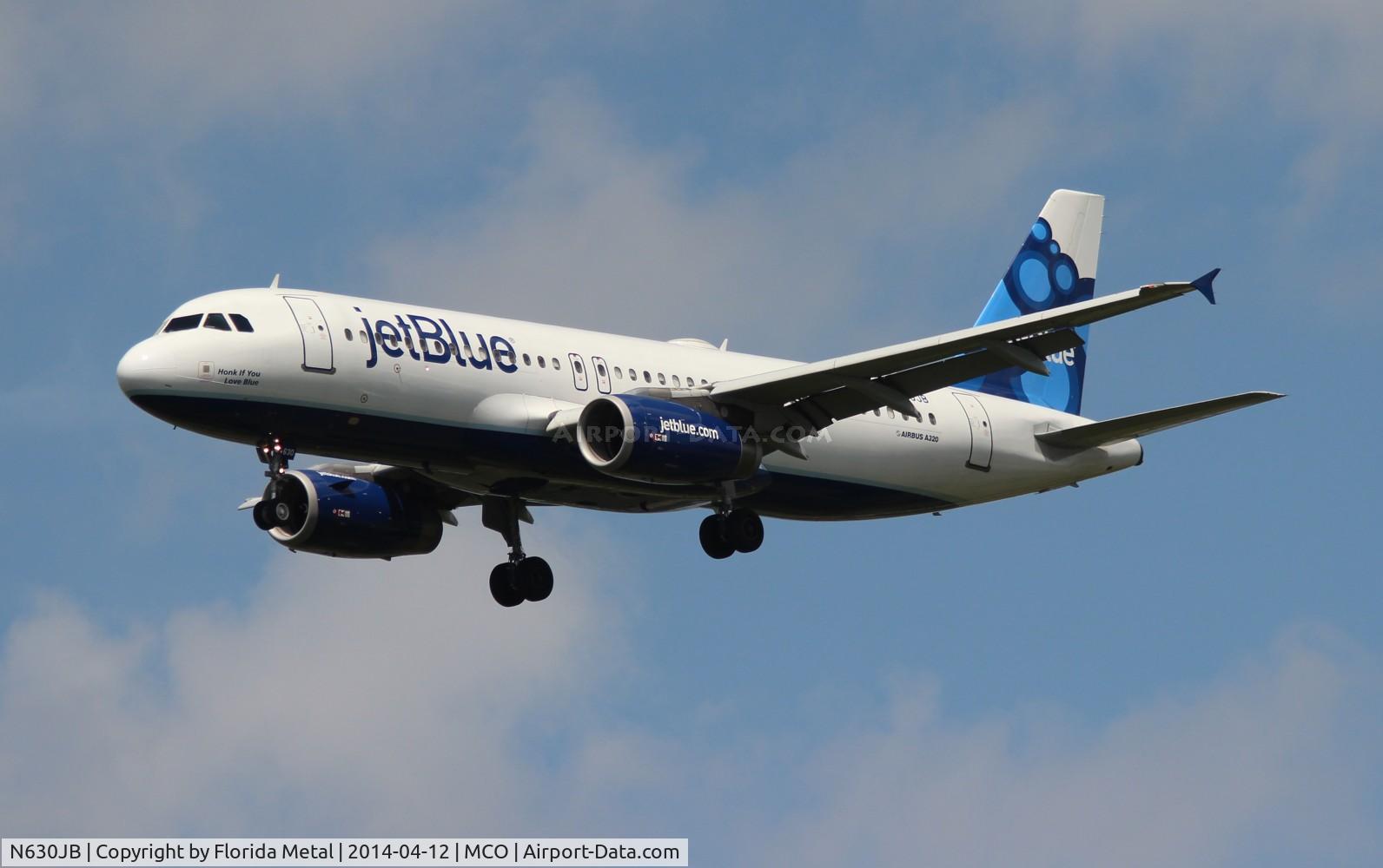 N630JB, 2005 Airbus A320-232 C/N 2640, Jet Blue