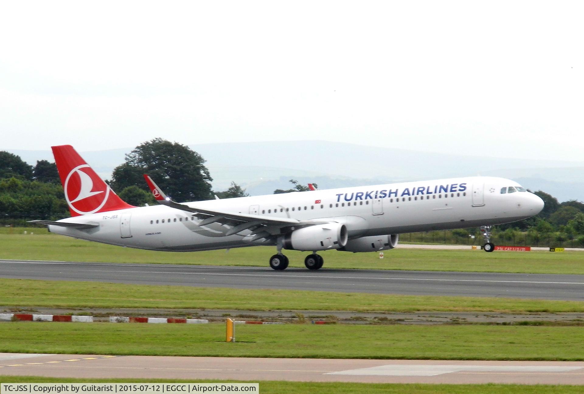 TC-JSS, 2015 Airbus A321-231 C/N 6657, At Manchester