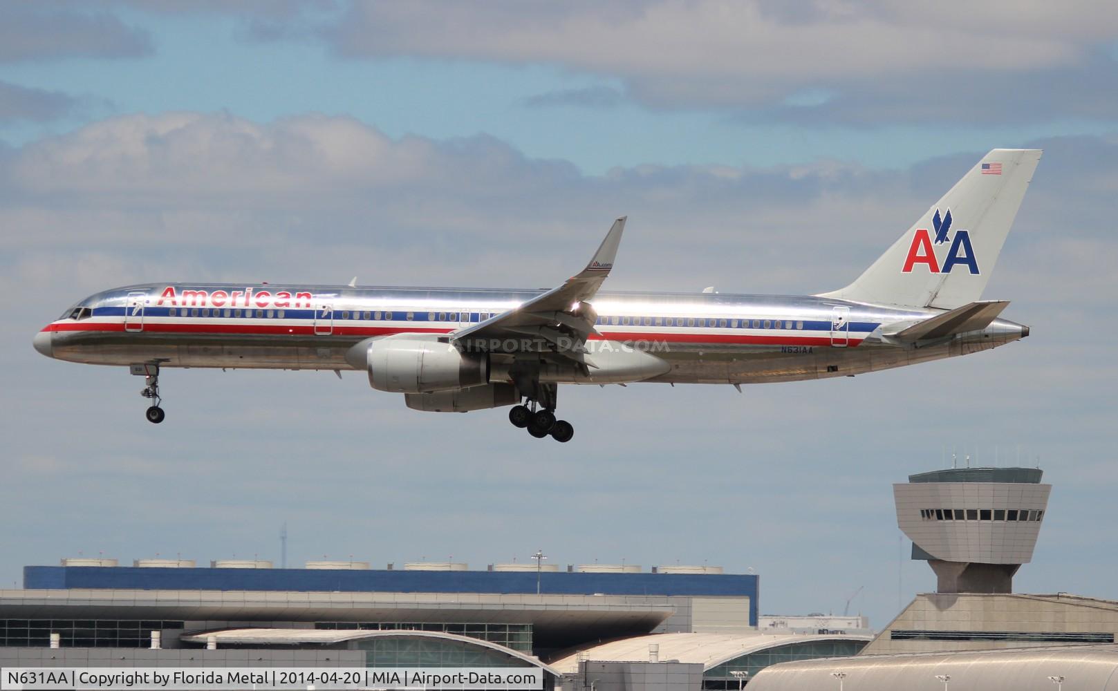N631AA, 1990 Boeing 757-223 C/N 24589, American
