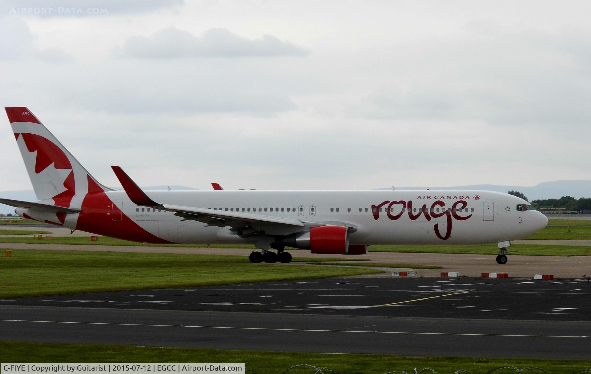 C-FIYE, 2002 Boeing 767-33A/ER C/N 33422, At Manchester