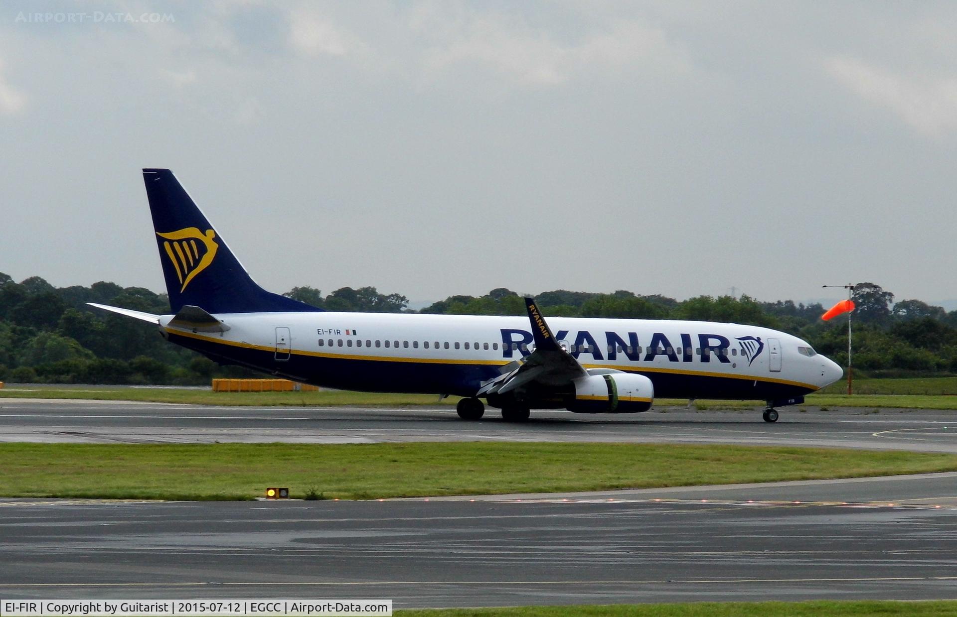 EI-FIR, 2015 Boeing 737-8AS C/N 61578, At Manchester
