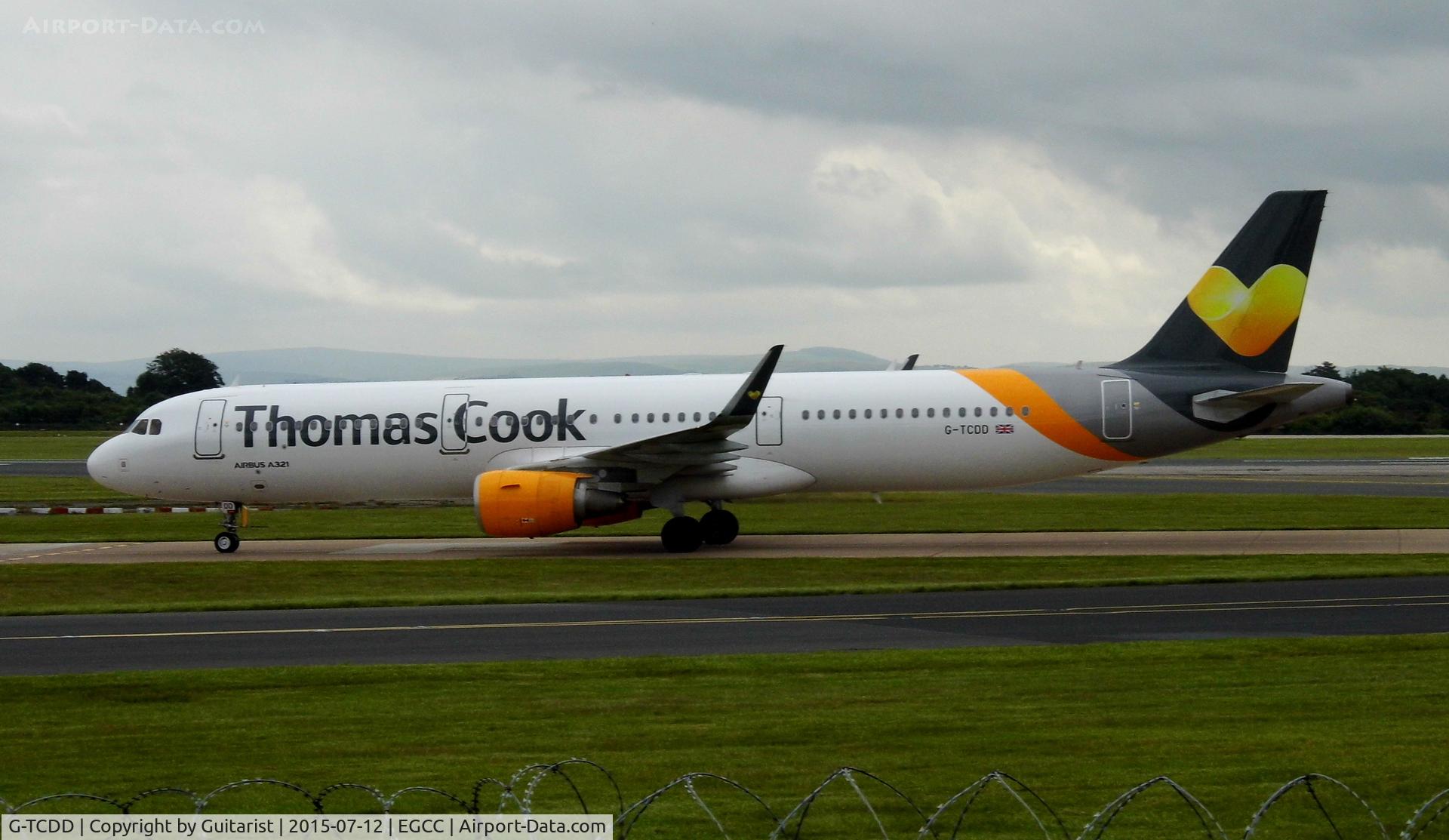 G-TCDD, 2014 Airbus A321-211 C/N 6038, At Manchester