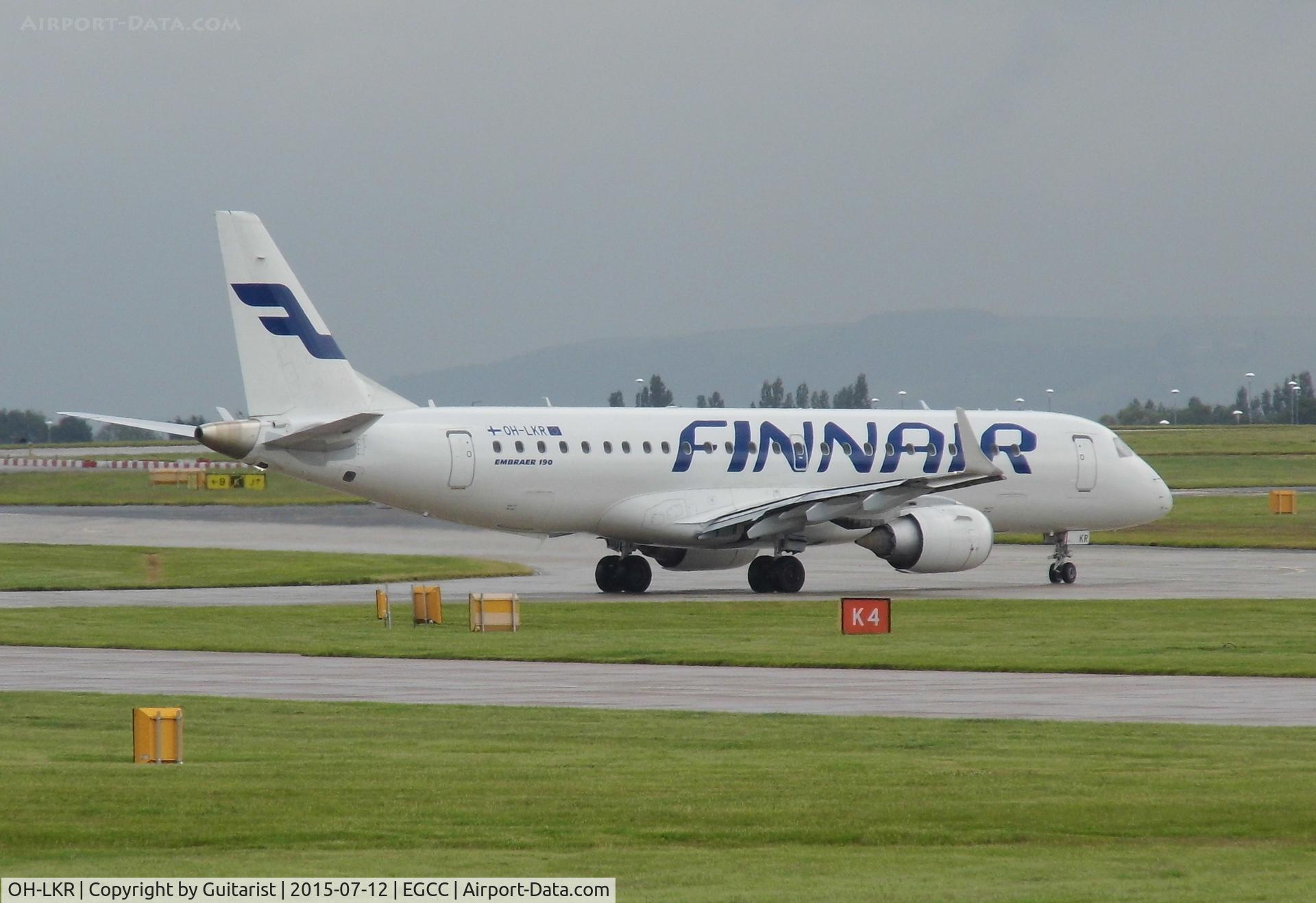 OH-LKR, 2011 Embraer 190LR (ERJ-190-100LR) C/N 19000436, At Manchester