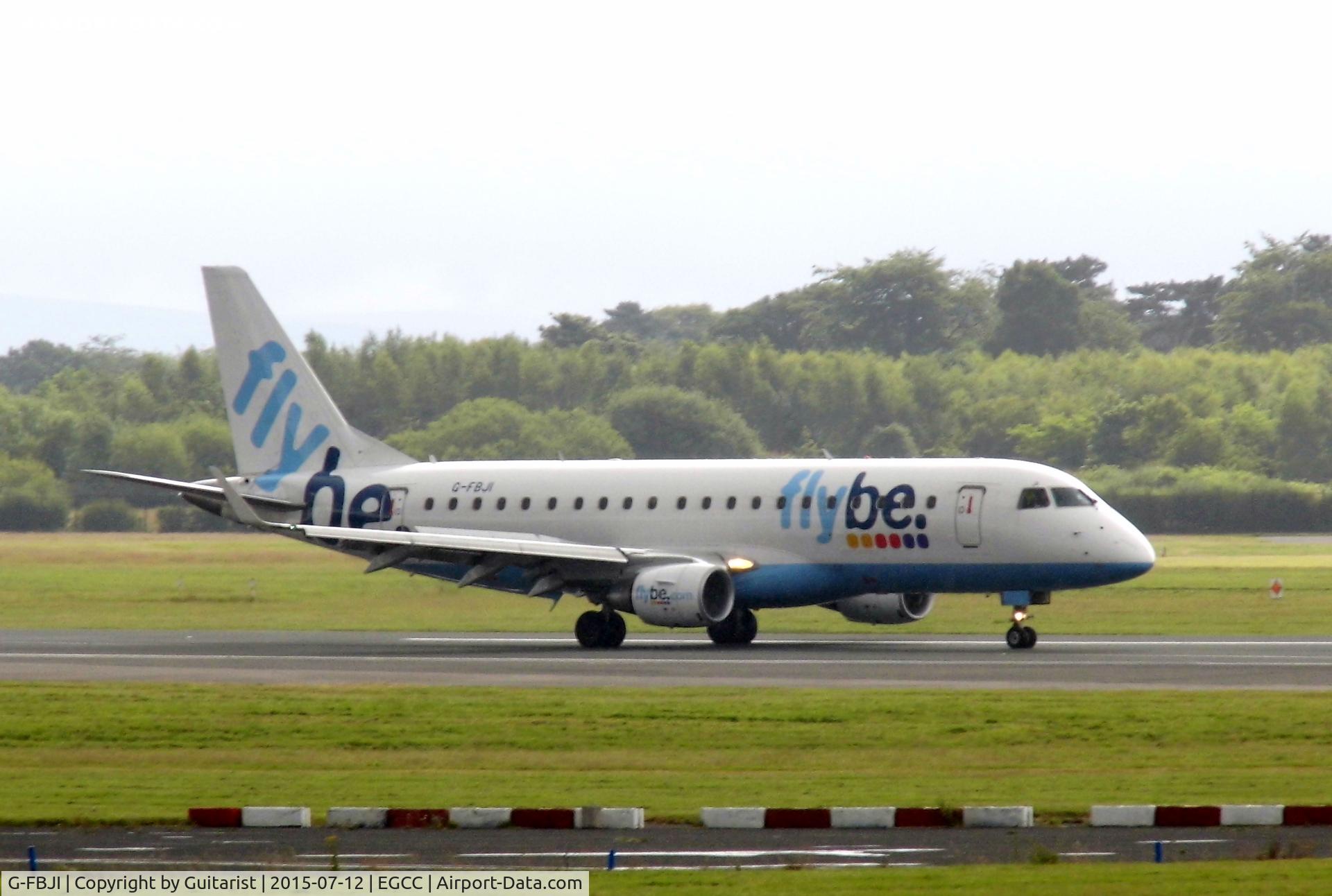 G-FBJI, 2012 Embraer 175STD (ERJ-170-200) C/N 17000355, At Manchester