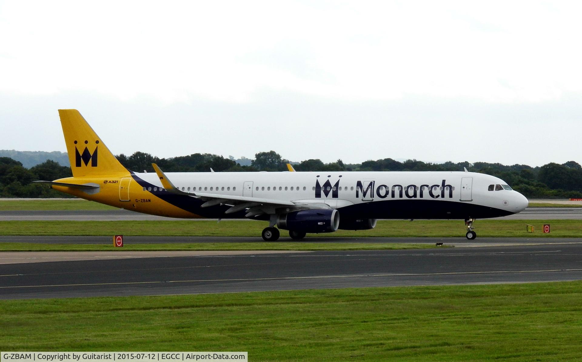 G-ZBAM, 2014 Airbus A321-231 C/N 6059, At Manchester