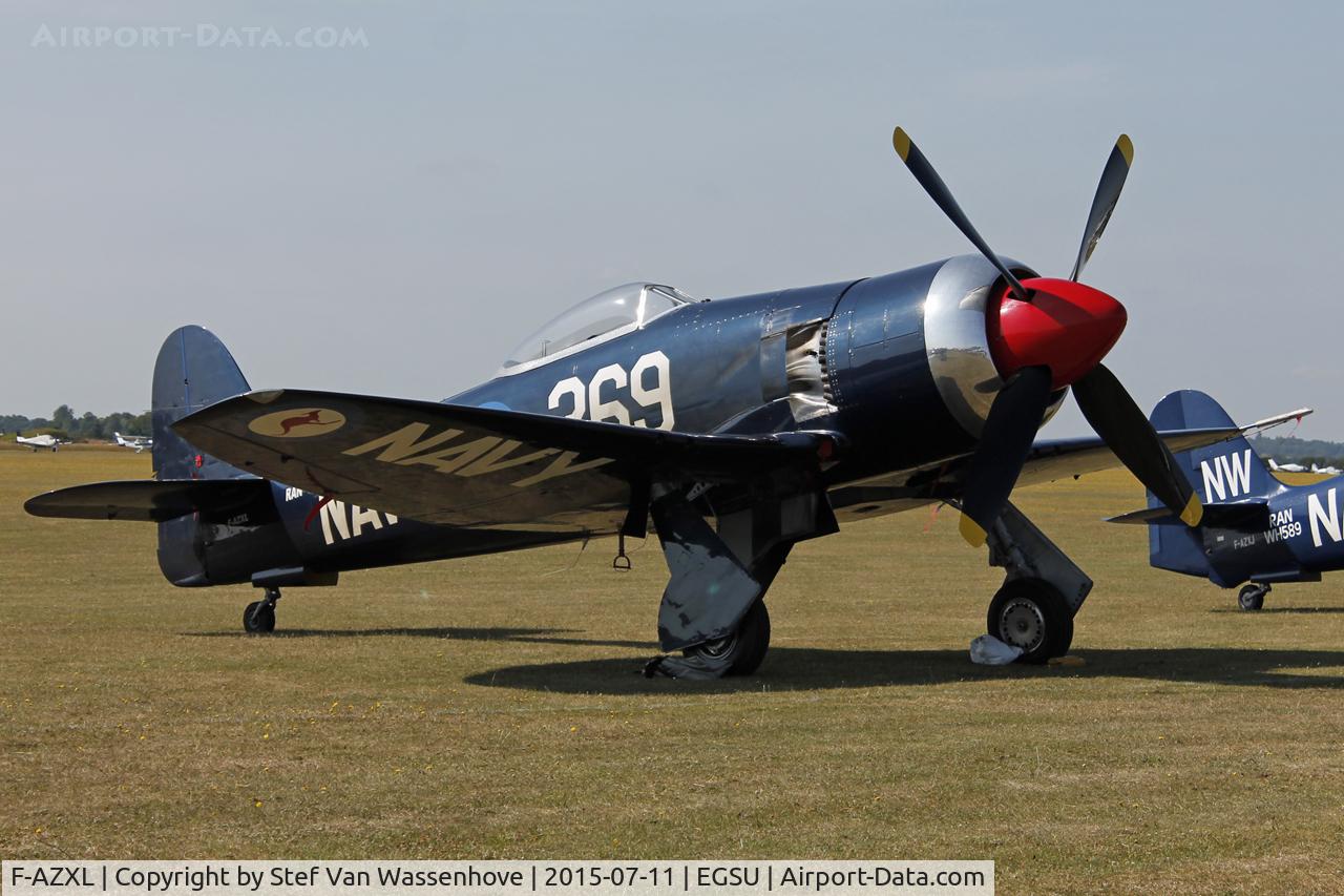 F-AZXL, 1948 Hawker Fury FB.10 C/N 37514/ISS20, Flying Legends Duxford 2015.